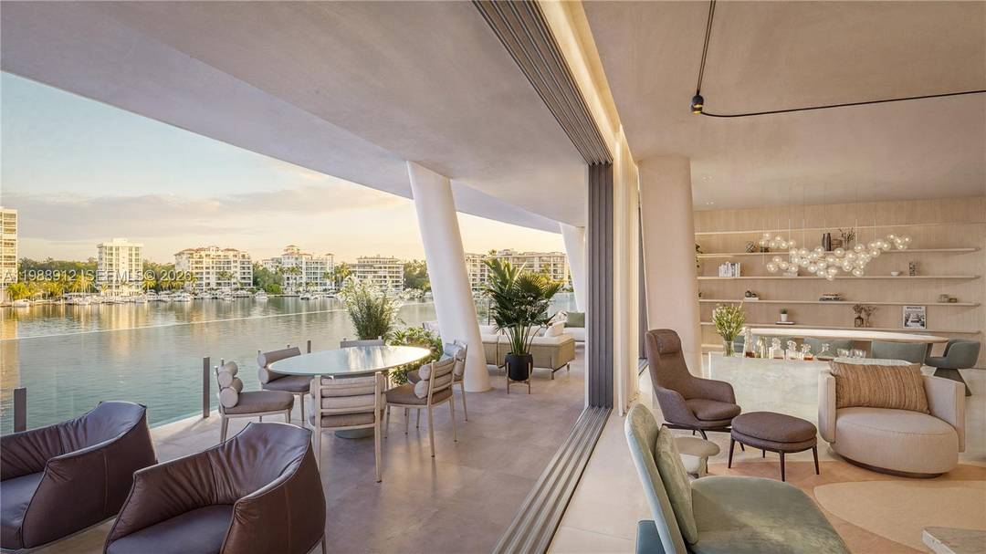 Brand new and delivered in December 2025, this exceptional 4 bedroom waterfront residence offers 3, 834 SF of refined interior living complemented by an expansive 1, 134 SF terrace.