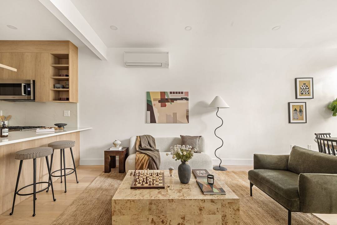 Welcome to 1230 Putnam Avenue a boutique three residence condo building nestled quietly on a tree lined street in Bushwick.