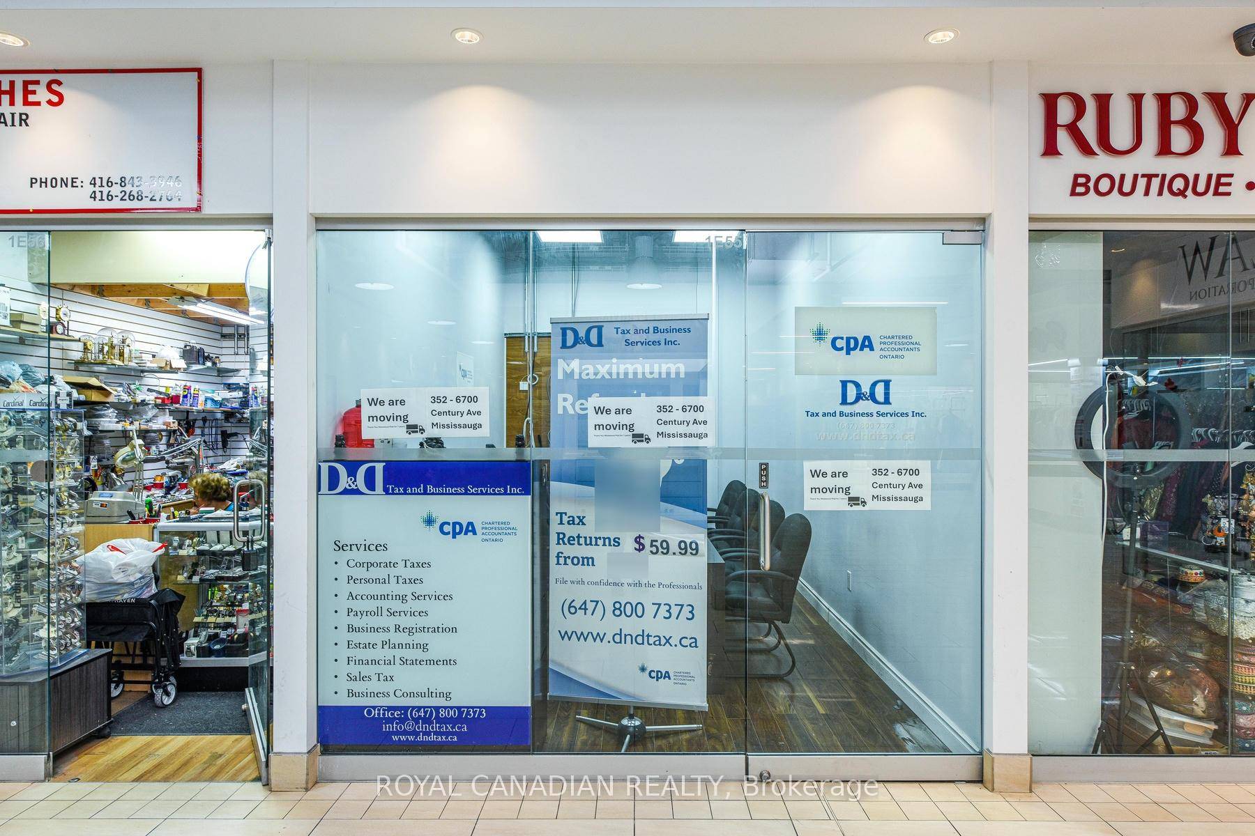 A Prime Opportunity With New Retail Space To Start A Business.