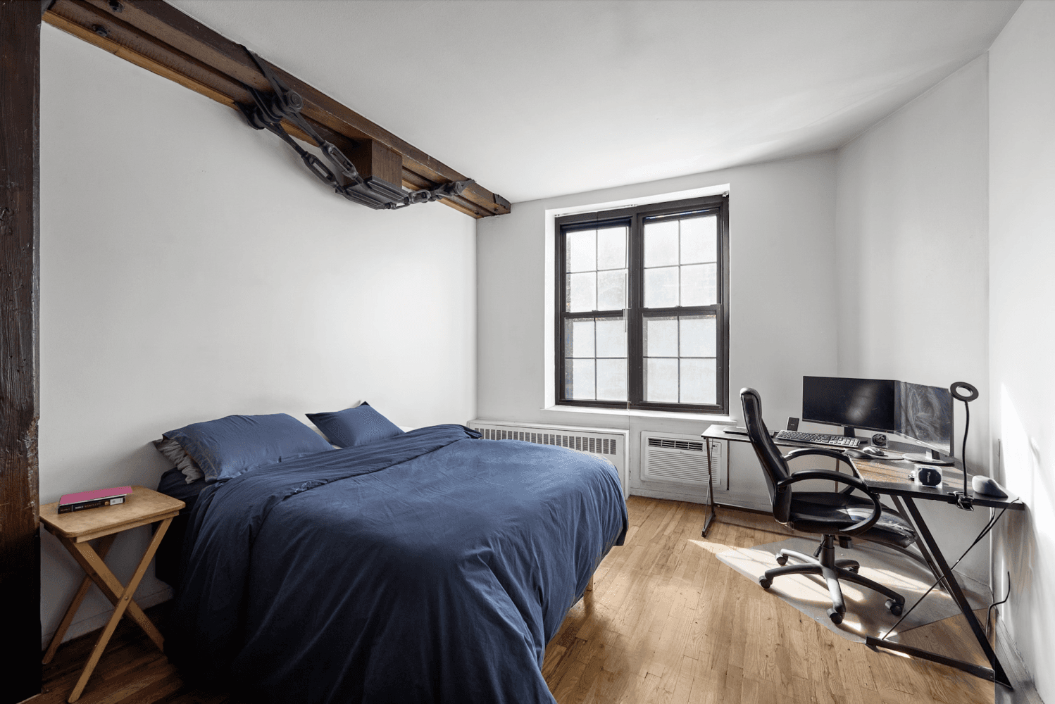 LOFT LIKE APARTMENT IN THE HISTORIC SEAPORT DISTRICT Welcome to The Bindery, a former book bindery converted into charming loft like apartments that blend historic character with modern amenities.