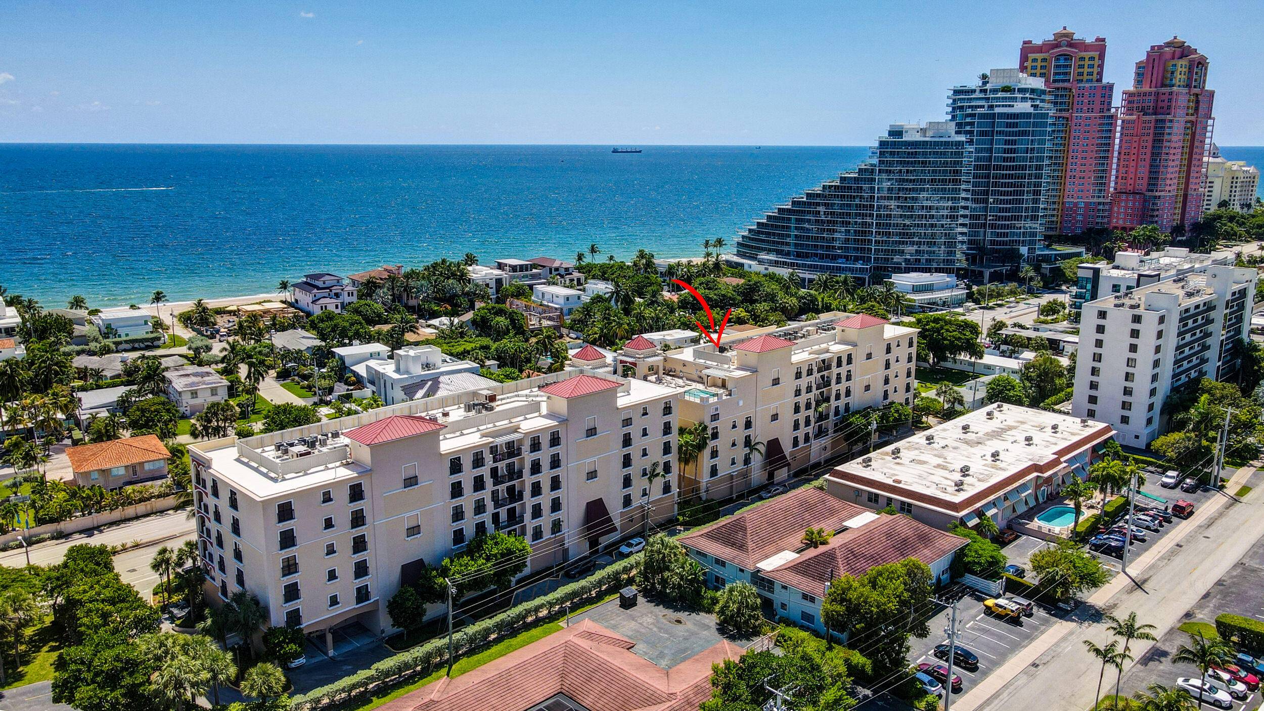 Your search is over ! Enjoy sunrises from this one of a kind penthouse one bedroom unit with wide ocean views from almost every room.