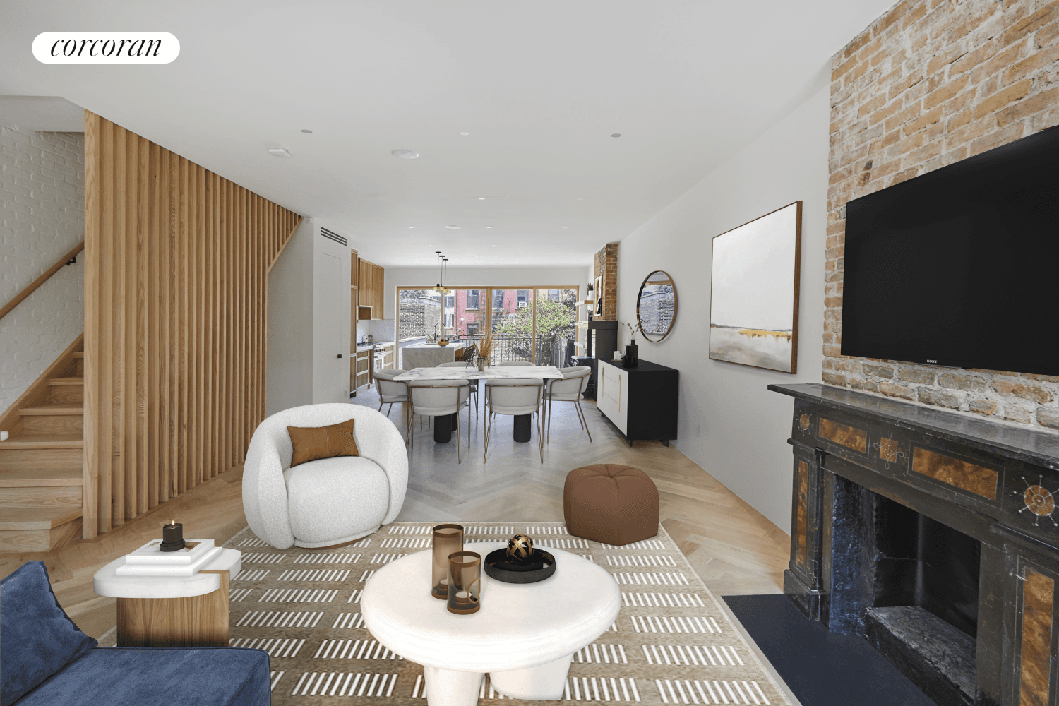 Welcome to the home you've been waiting for a stunning, fully gut renovated two family townhouse in the heart of South Slope, Brooklyn, offering the flexibility to be used as ...