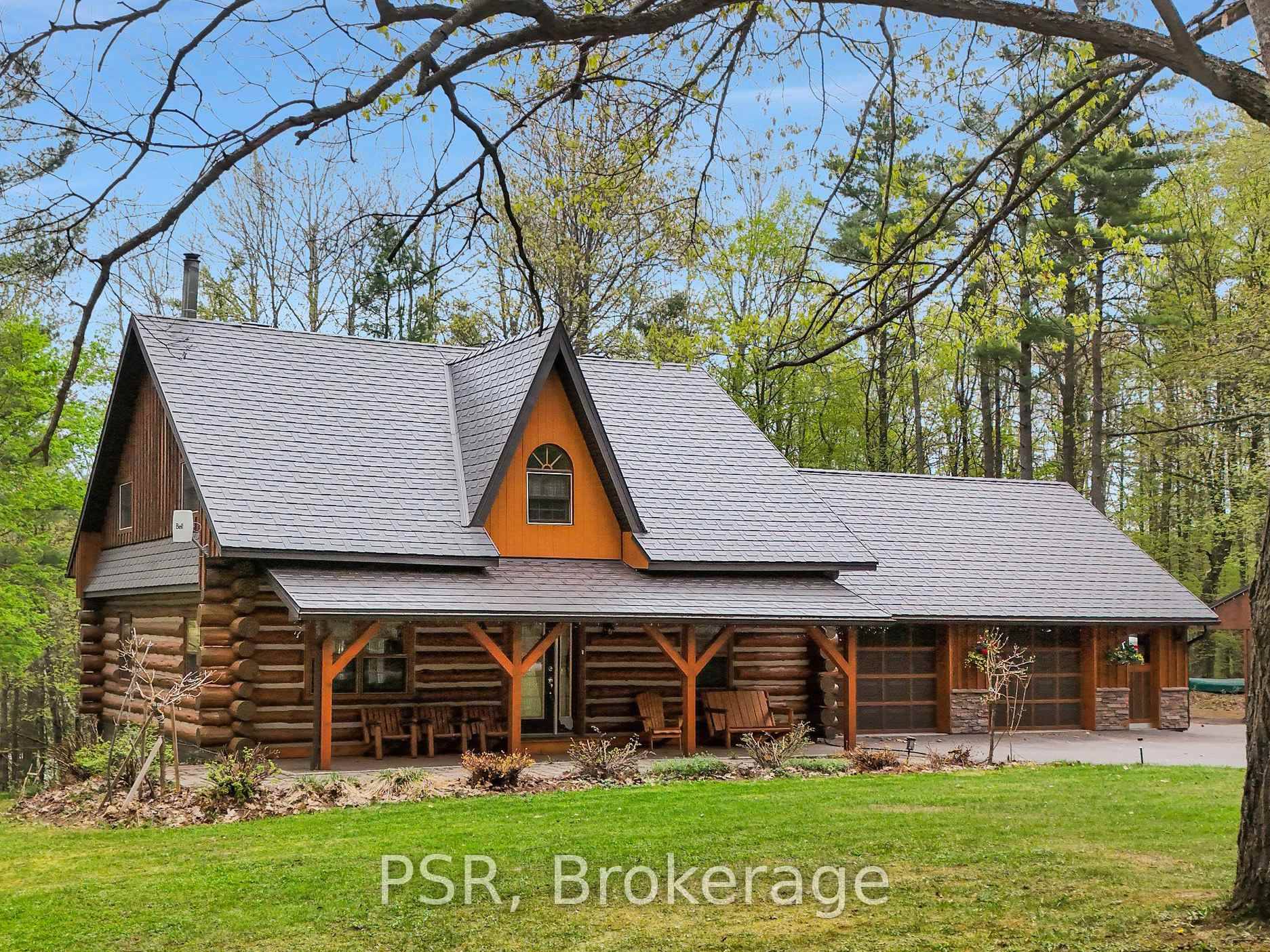 Welcome to this truly exceptional, custom built log home, lovingly maintained by its owners.