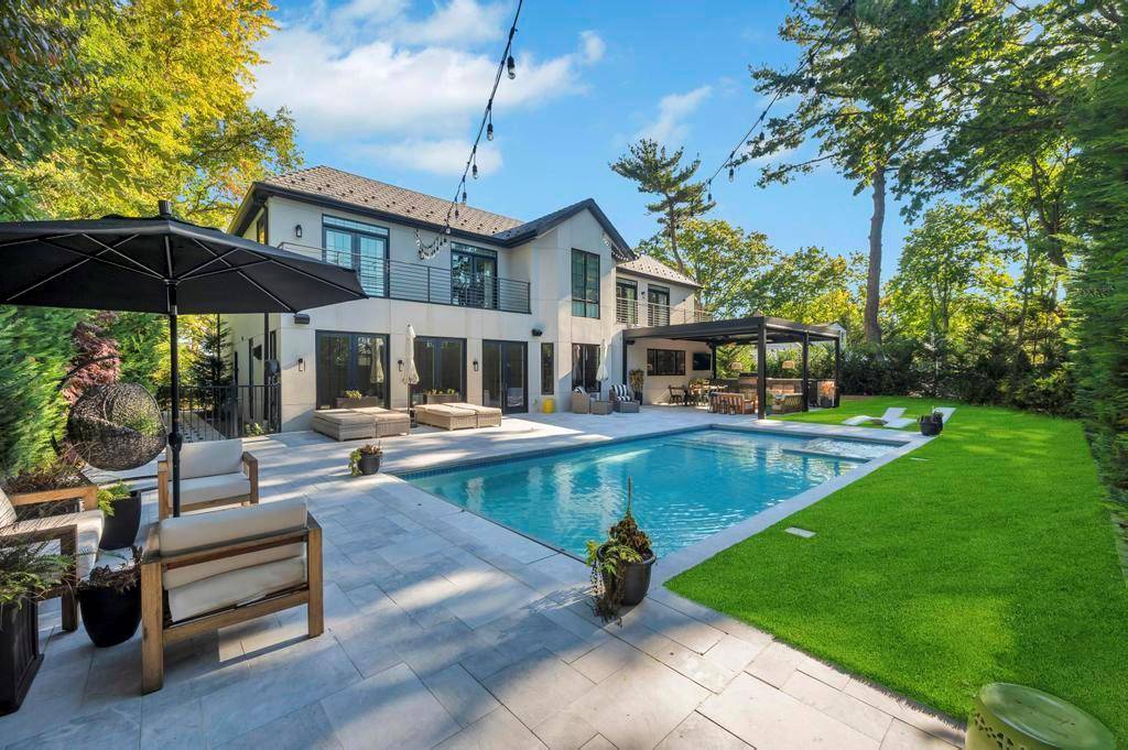 Welcome To This Exceptional New Construction In The Heart Of The Village Of Saddle Rock.