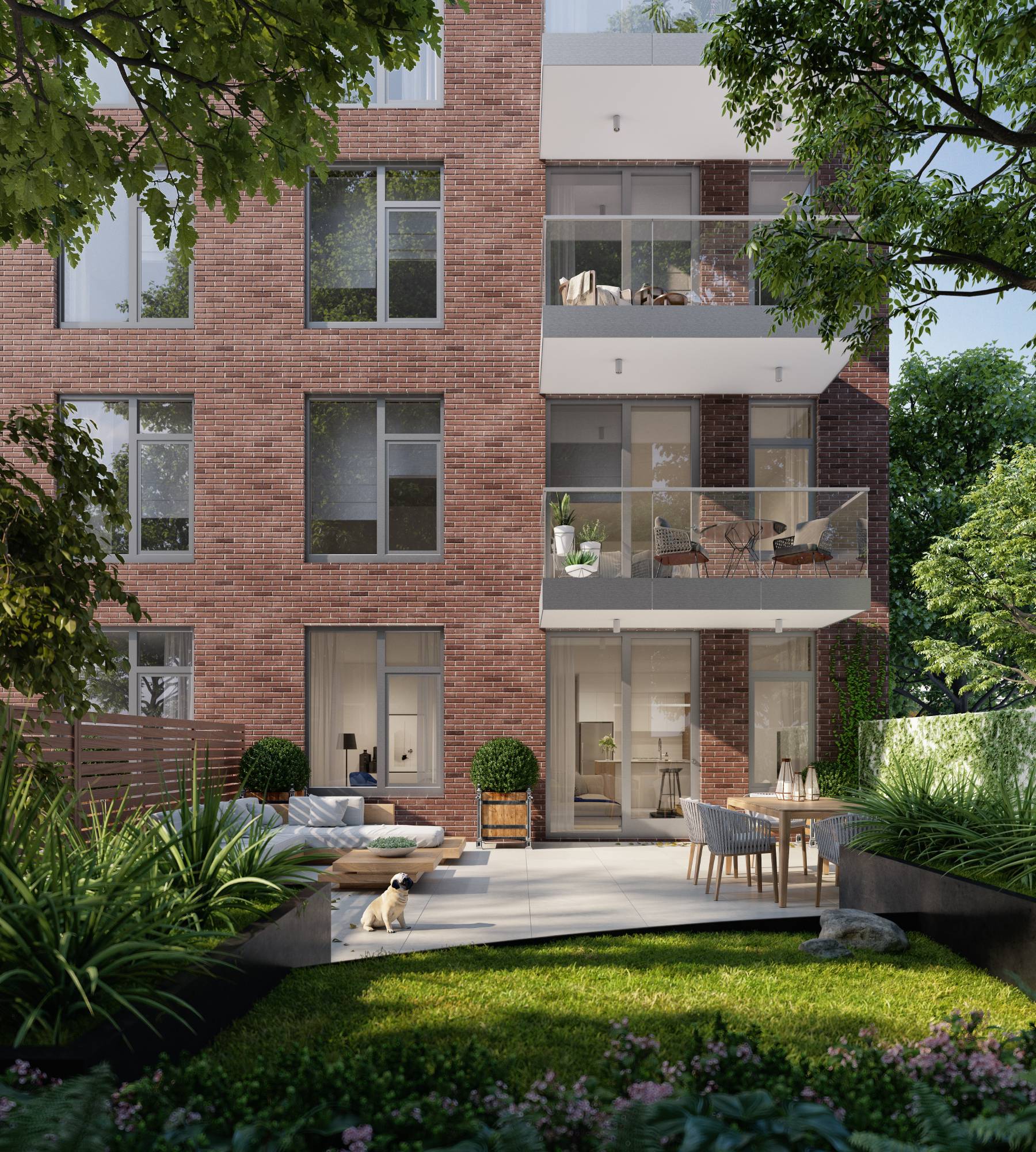 Make yourself at home in this south facing split two bedroom, two bathroom residence.