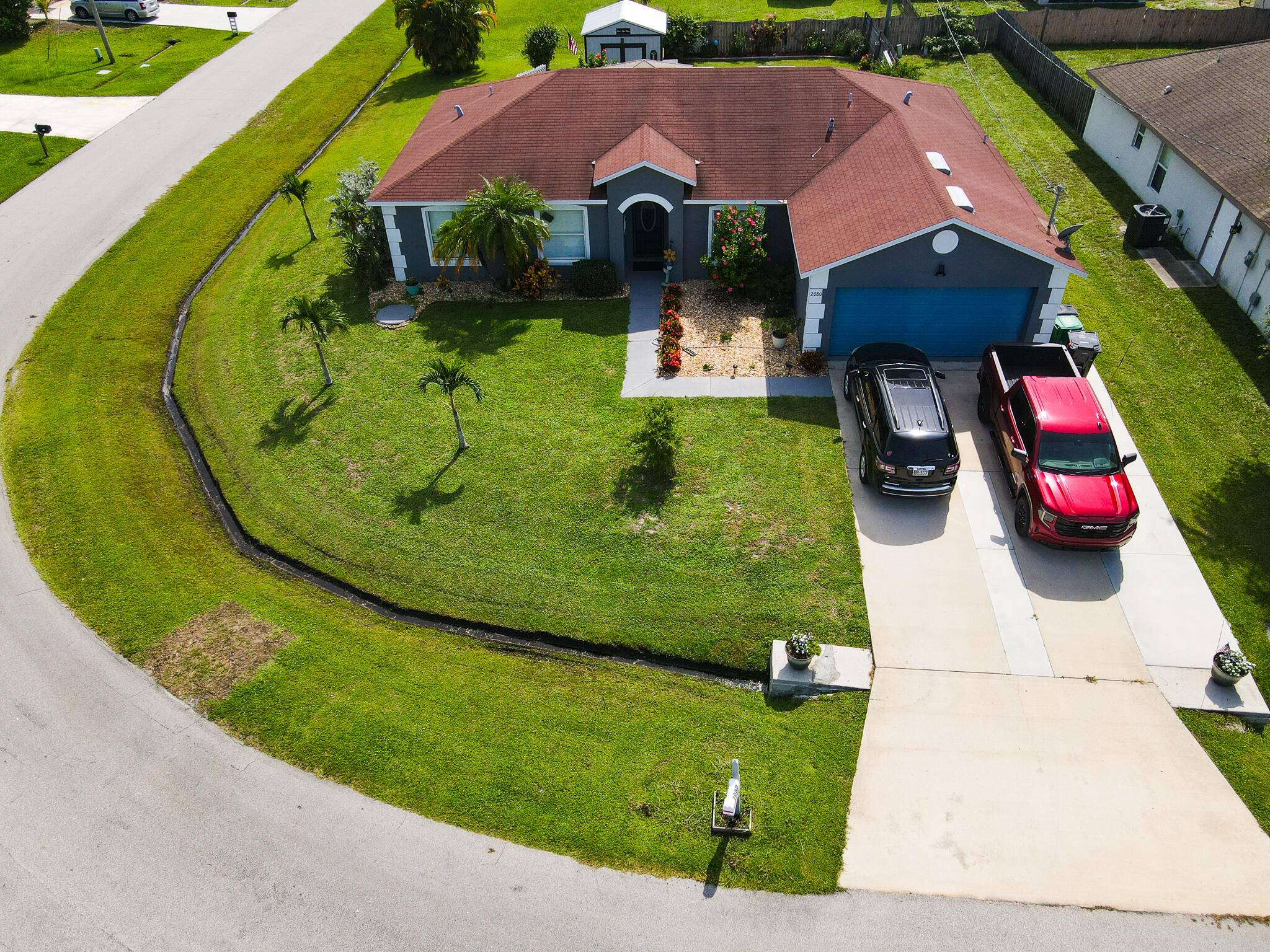 Unwind in this 4BR CBS home nestled on a beautifully landscaped corner lot.
