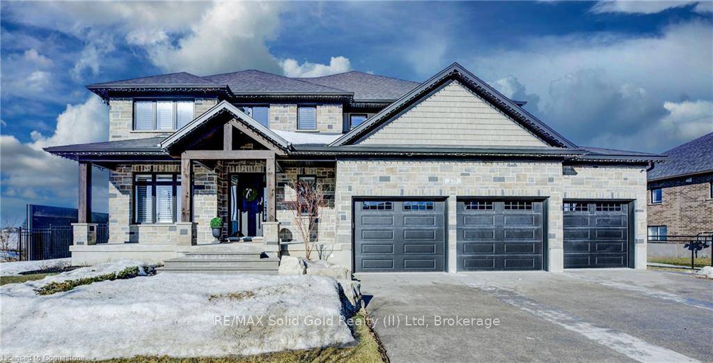 This newly built, luxurious home offers close to 5, 000 sqft of meticulously designed living space, located in the serene small town of Elmira, just outside the city.