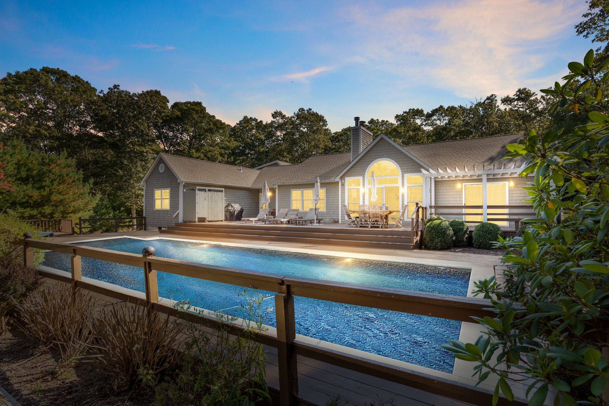 East Hampton Heated Pool & Tennis- 5 Beds 5 Baths on 7 Acres