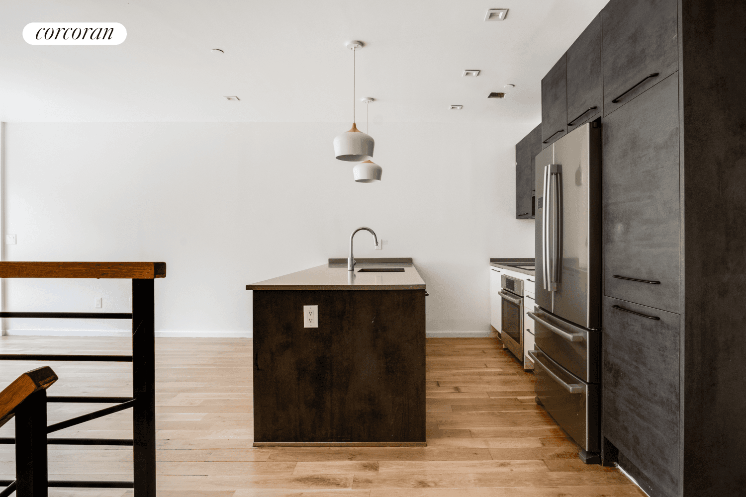 A sun drenched duplex with private outdoor space, modern finishes, and a prime location at the crossroads of Bed Stuy and Bushwick.
