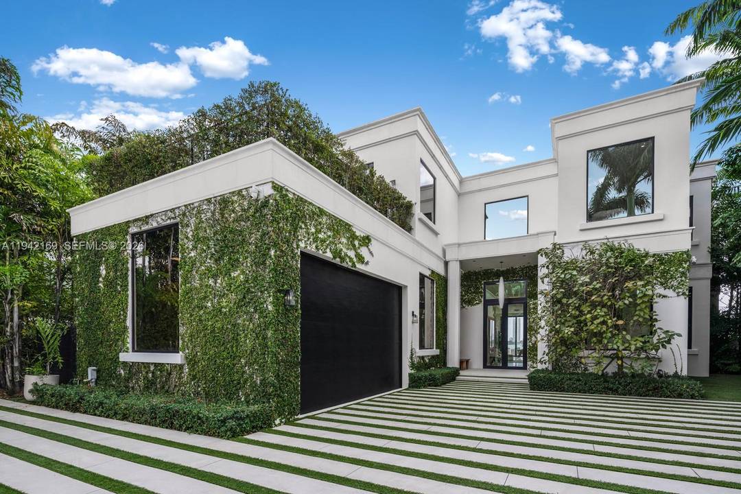 Step Inside With Me ! This Modern Neo Classical inspired estate embodies refined style and enduring sophistication on the Venetian Islands.