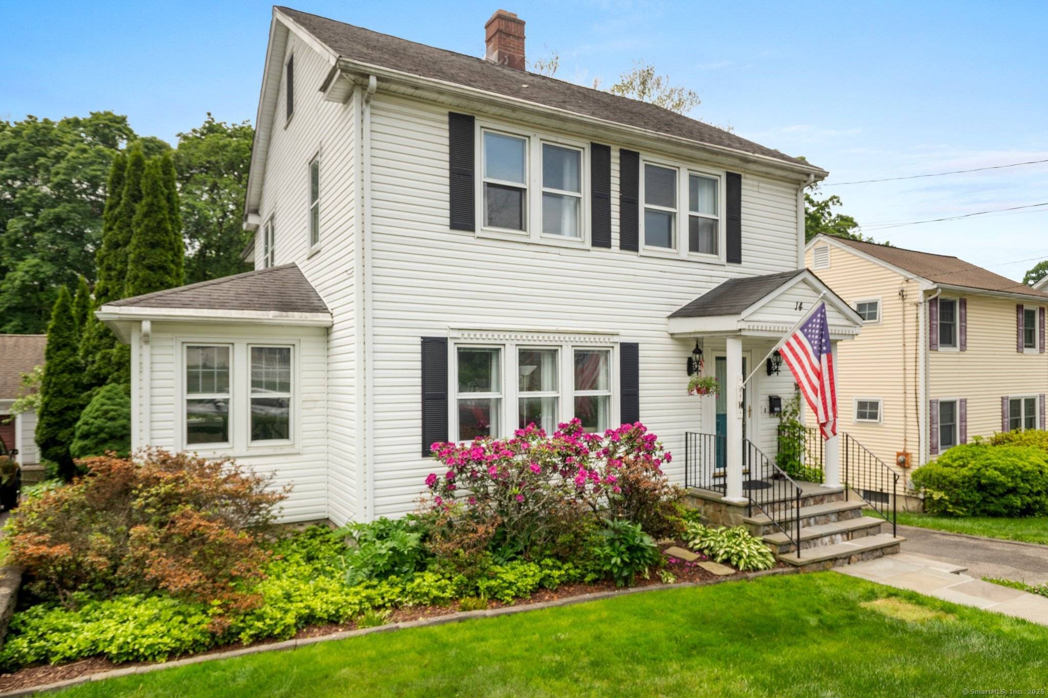 Well maintained colonial in prime location walking distance to Noroton Heights train station and Darien Commons.