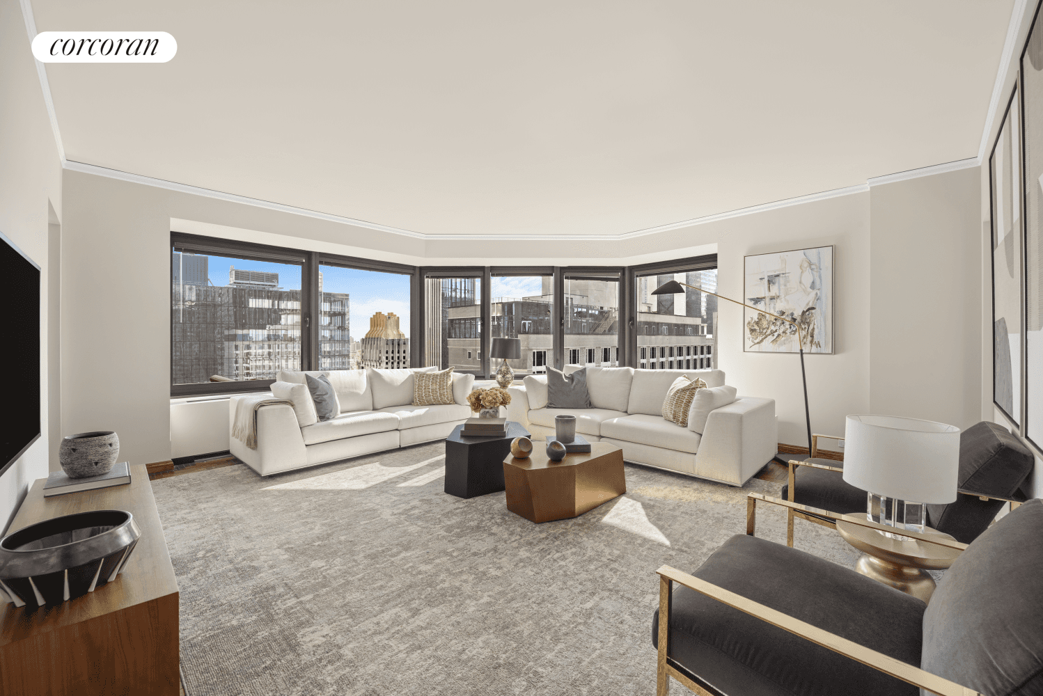 Introducing Apartment 3502 at 150 West 56th Street, a rare luxurious 3 bedroom, 3.