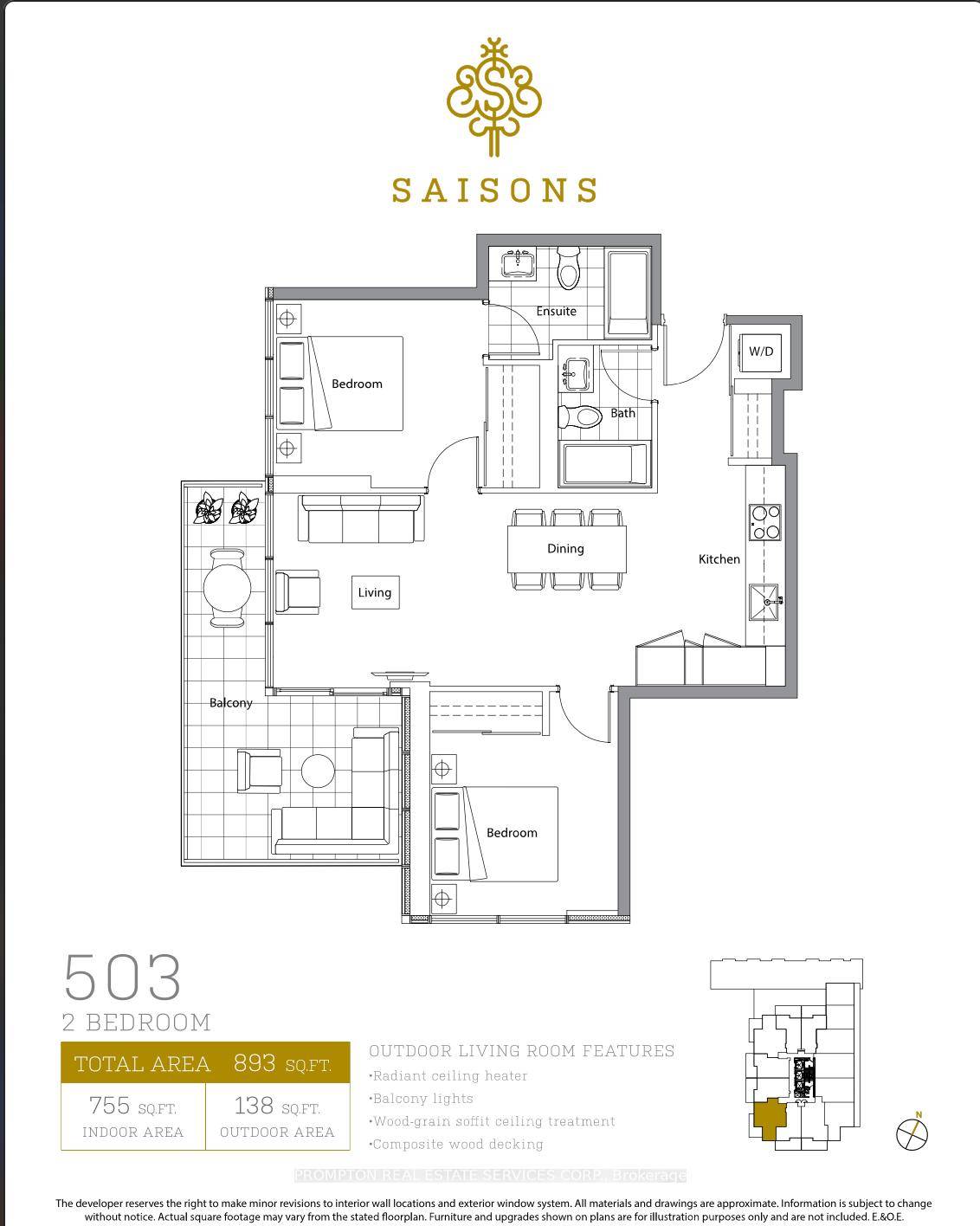 SAISONS is a brand new building that luxury living within the Concord Park Place community.