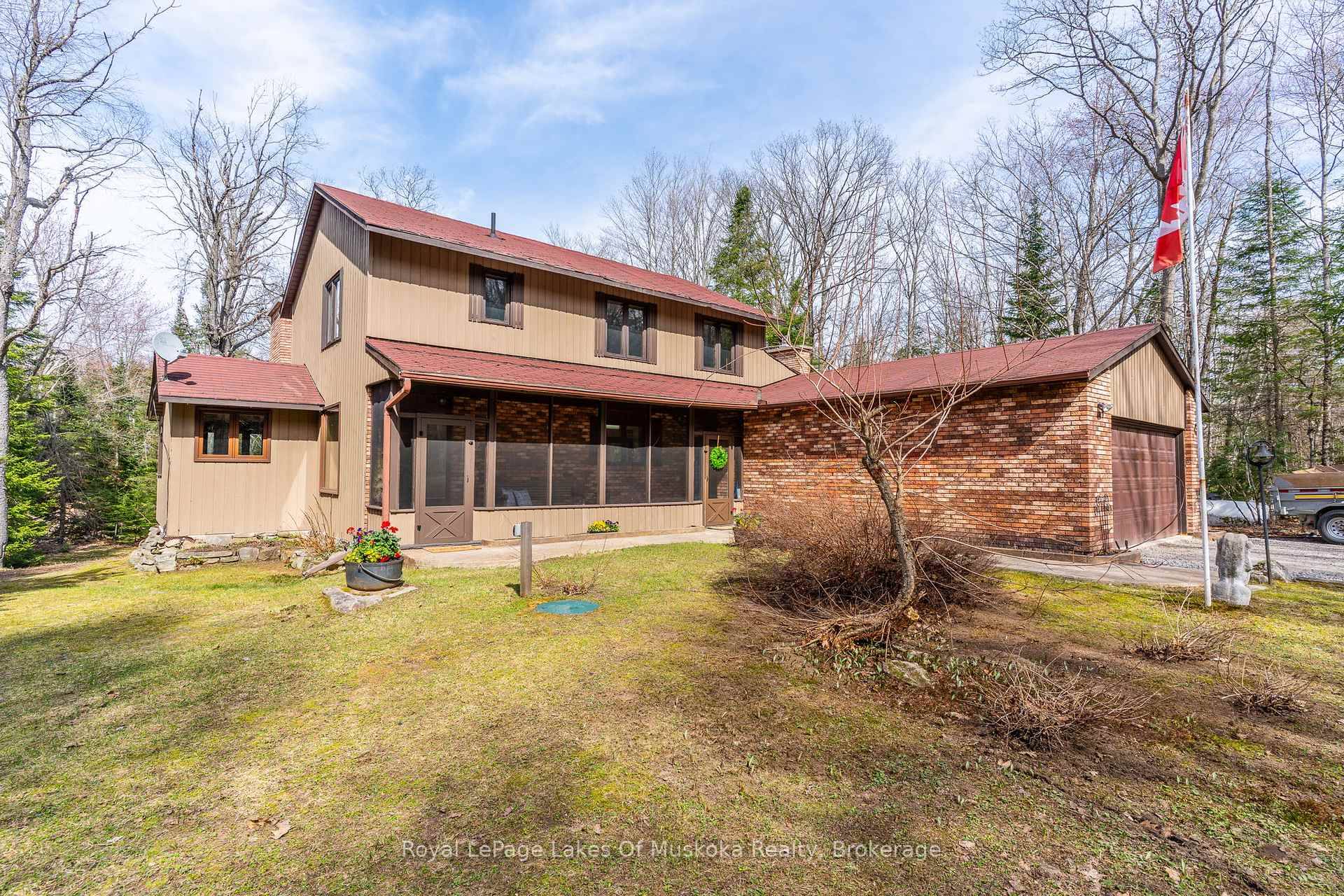Just minutes from town yet surrounded by nature, this spacious two storey home sits on 7.