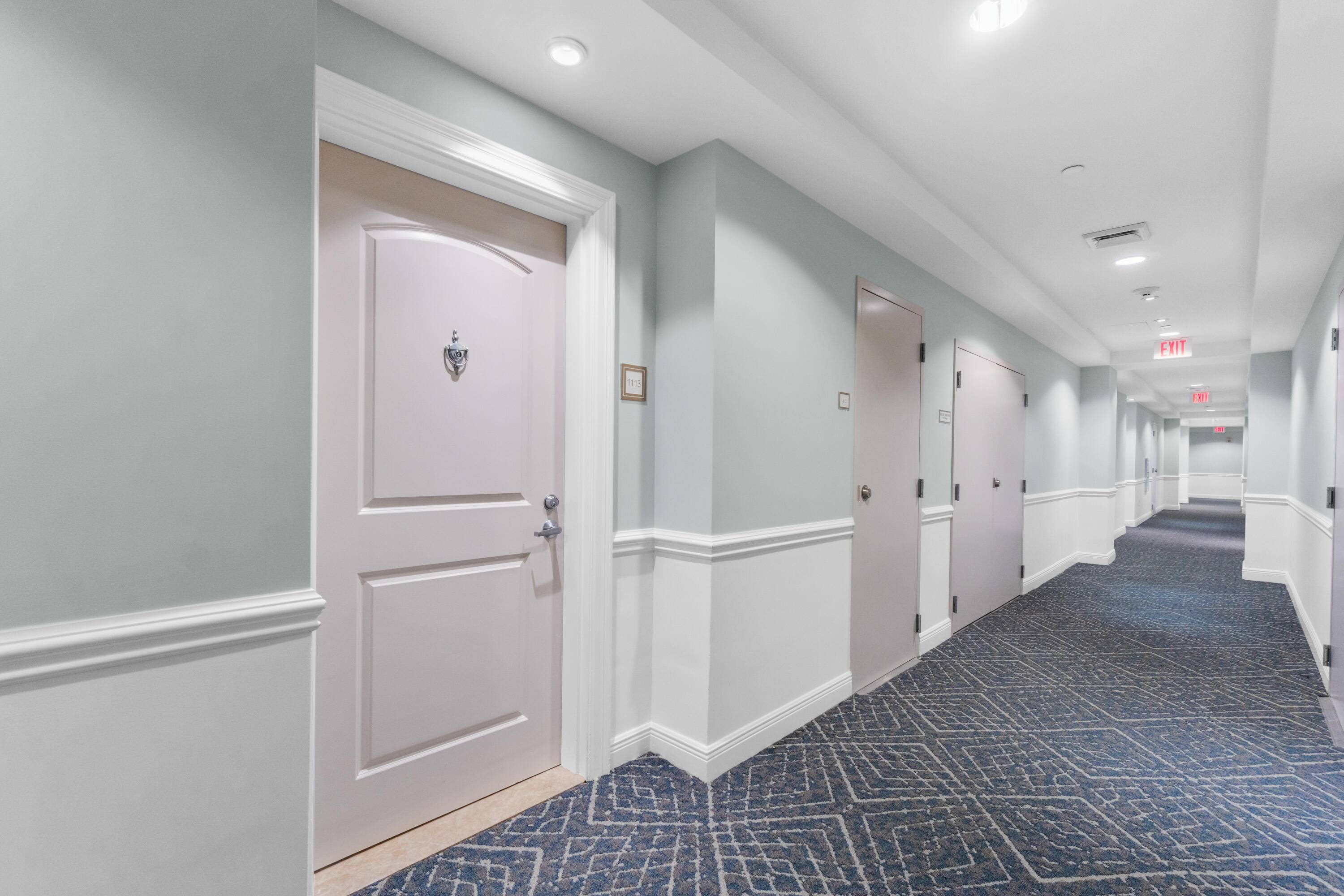 Fabulous, courtyard condo nestled inside Two City Plaza w garden views.