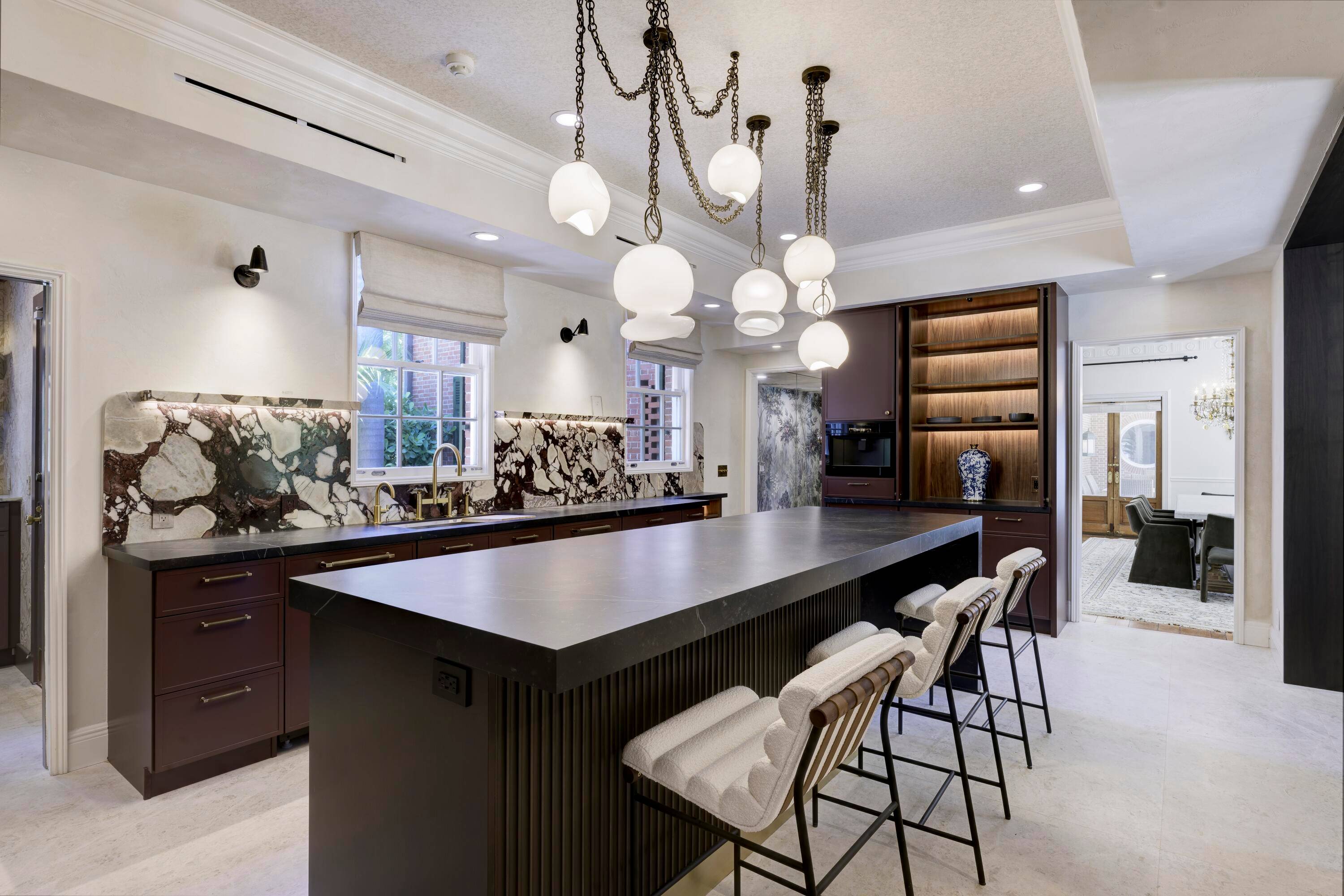 Experience the magnificence of this one of a kind 1937 estate, newly renovated by some of the nation's most celebrated designers and appointed with high quality furnishings from Restoration Hardware, ...