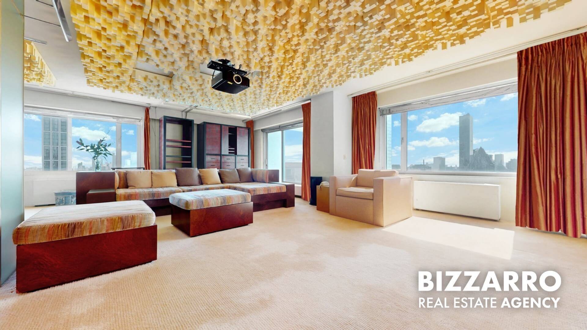 MASSIVE SPACE, MASSIVE POTENTIAL This custom designed city home with its expansive layout offers unparalleled vistas on all four sides including the East River.