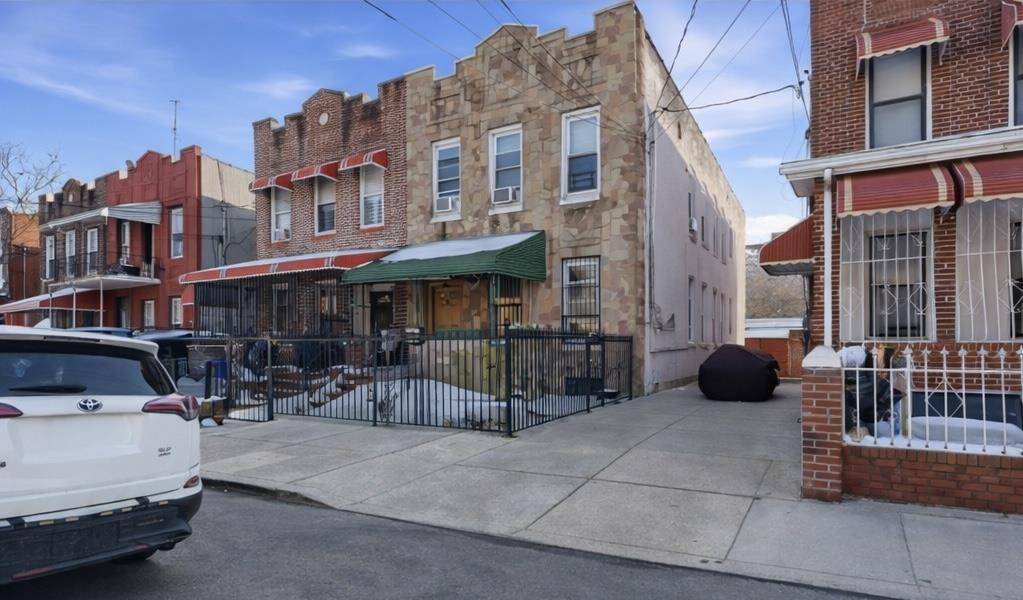 Located on a residential block in East New York, this extra large two family home offers exceptional space, flexibility, and long term upside.