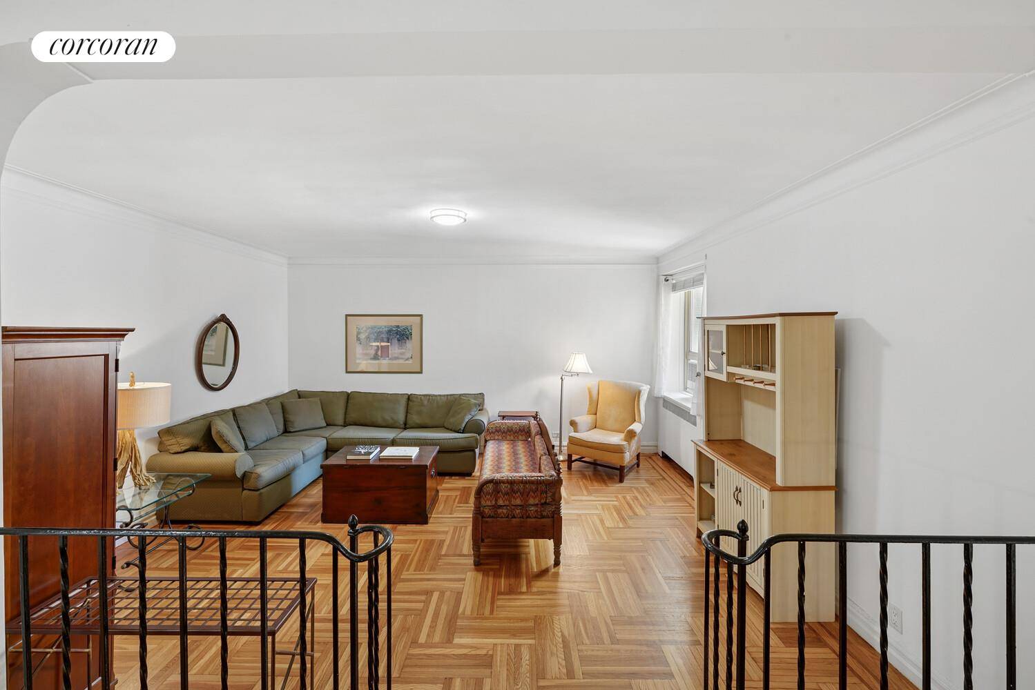 Freshly renovated pre war one bedroom apartment in a well maintained Art Deco co op.