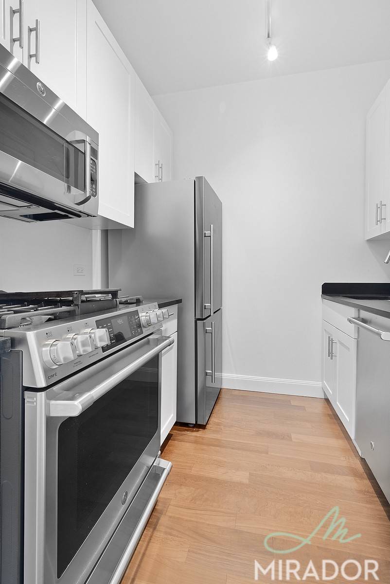 Gorgeous, high floor alcove studio with balcony now available.