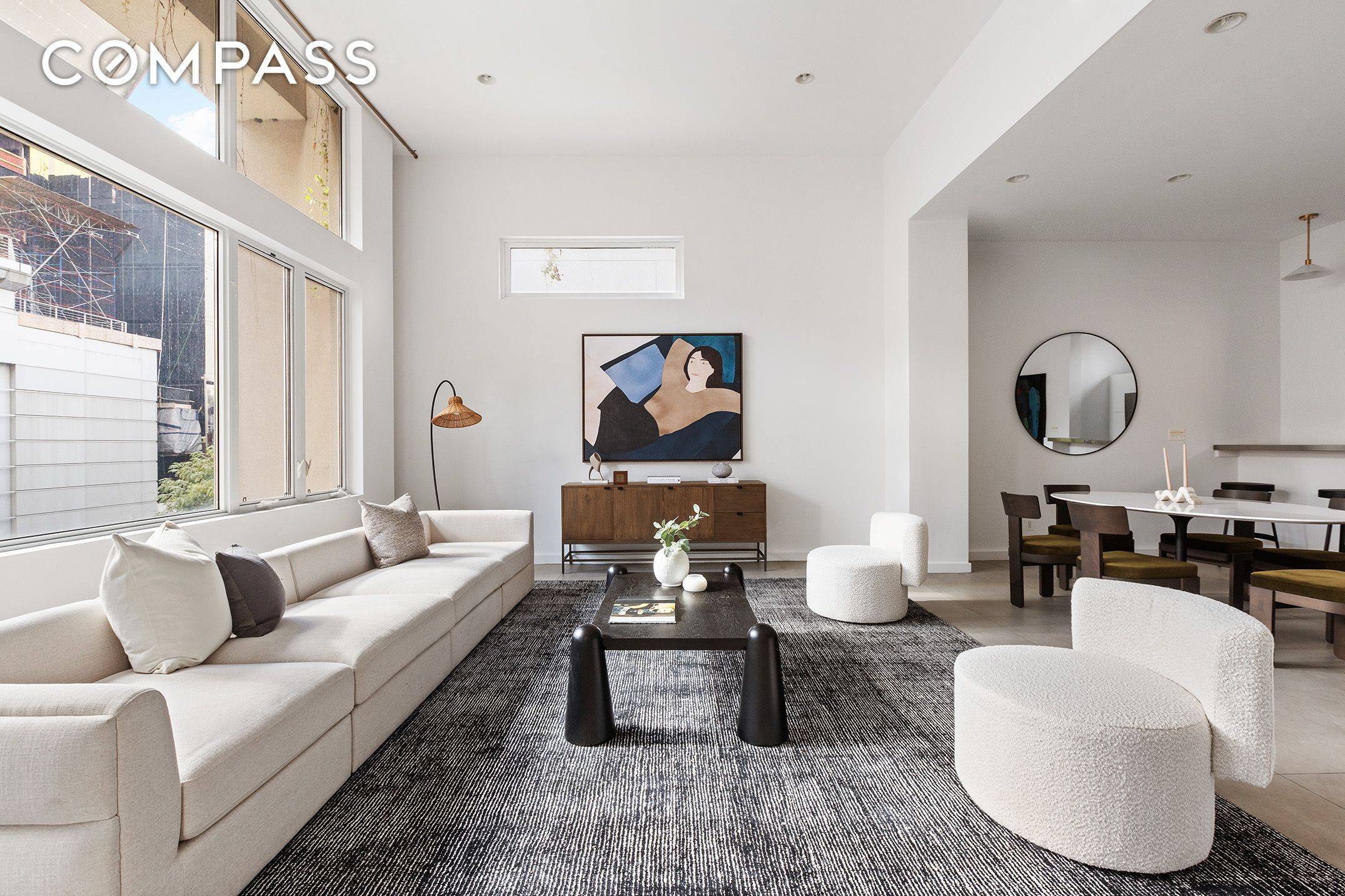 50 FEET WIDE, PRIVATE PARKING, OVER 9, 300 GROSS SF OF LIVING Built in 2010, this rare 50 foot wide single family elevator residence offers 5 bedrooms, 4.