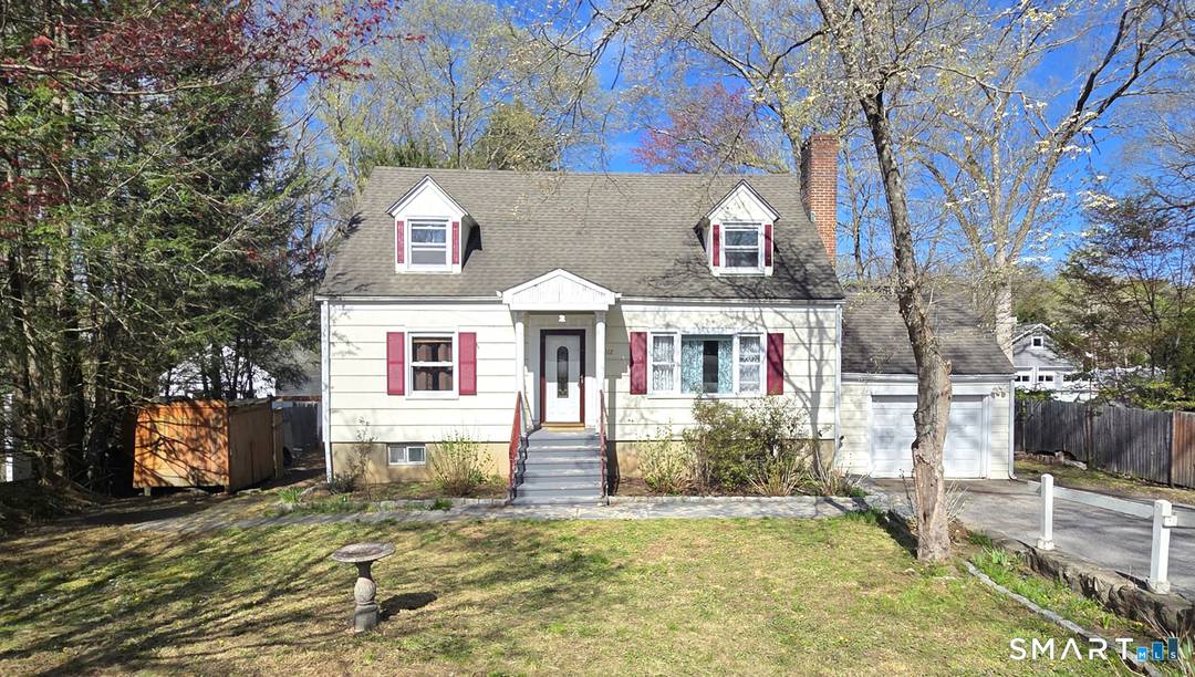 Located on a cul de sac just north of the Merritt Parkway, this lovely four bedroom, two bath Cape Cod style home is situated on a level half acre lot ...
