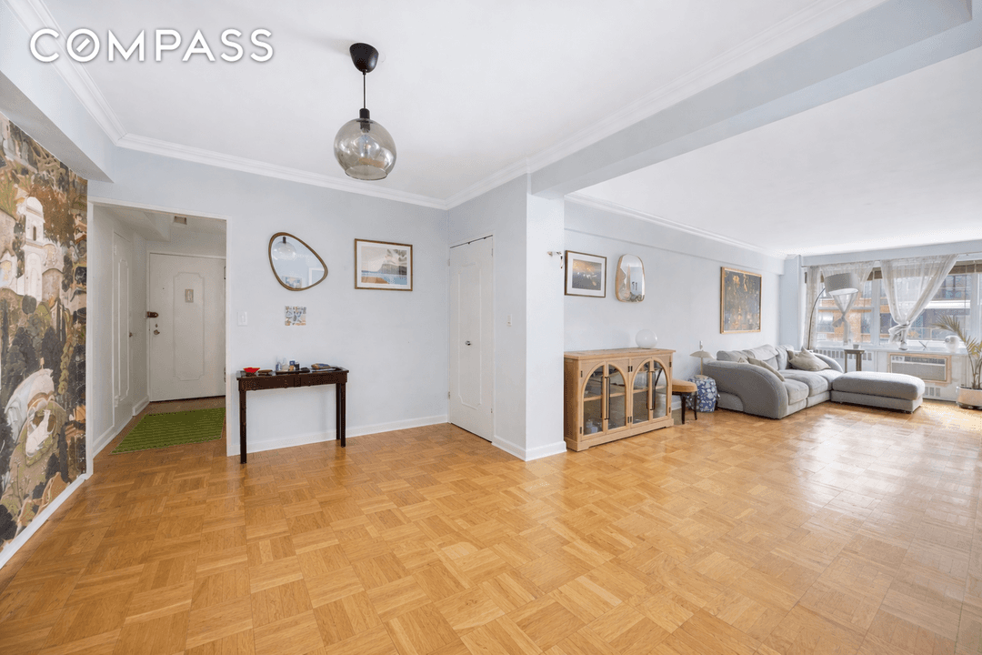 Welcome to Apartment 9R at 25 Sutton Place South an oversized, beautifully appointed one bedroom, one and a half bath residence offering exceptional comfort and style.