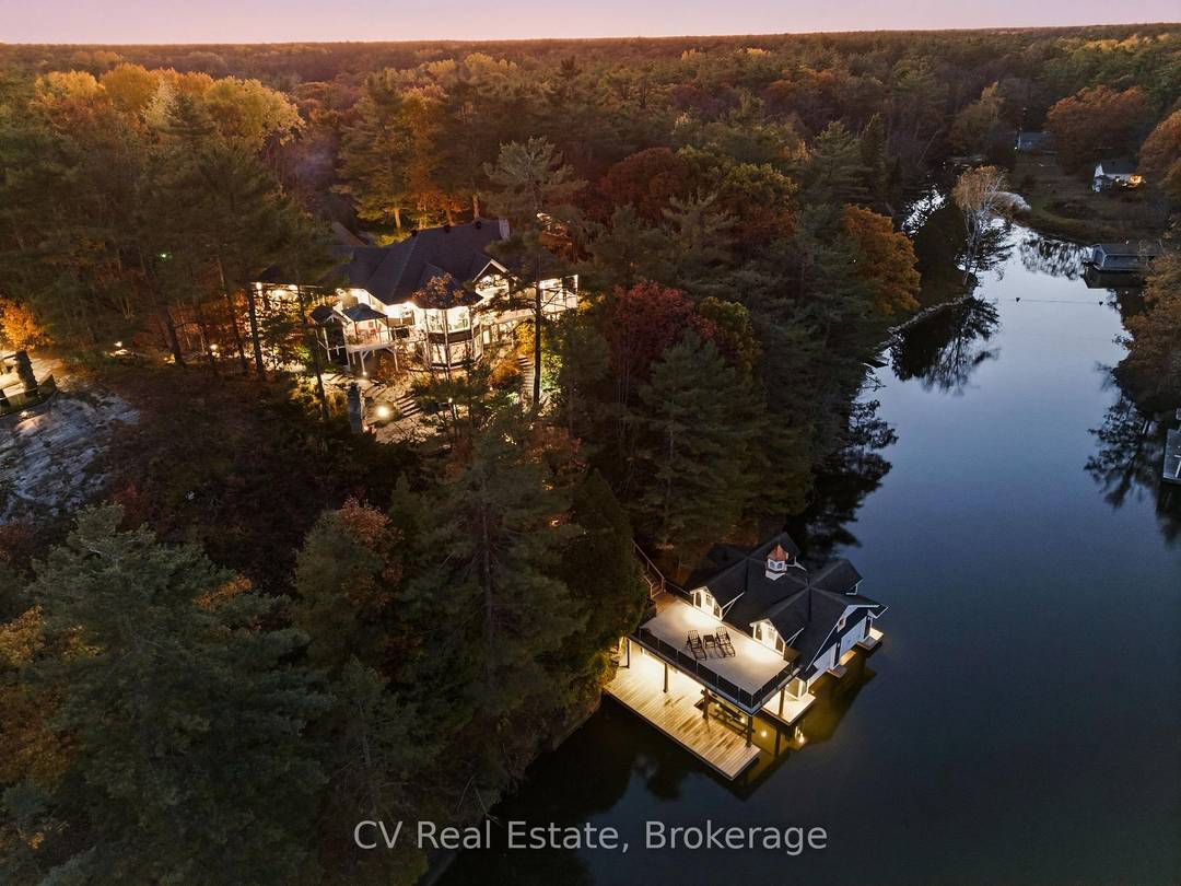 Set within an exclusive enclave, this exceptional Lake Muskoka waterfront estate offers stunning lake views, beautifully landscaped grounds, and an outstanding setting for refined four season living.