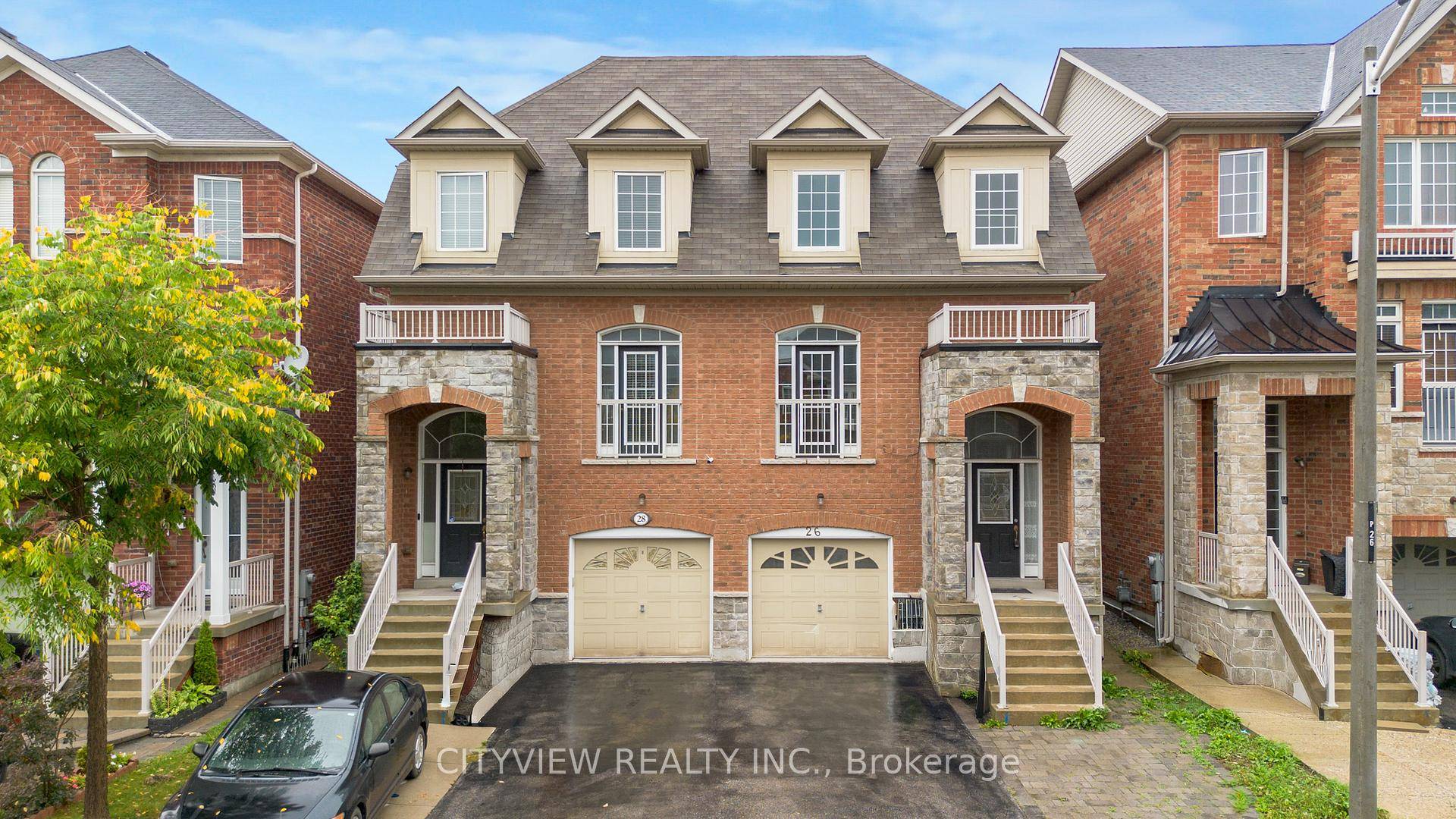 Beautiful semi detached home nestled in a family friendly neighborhood.