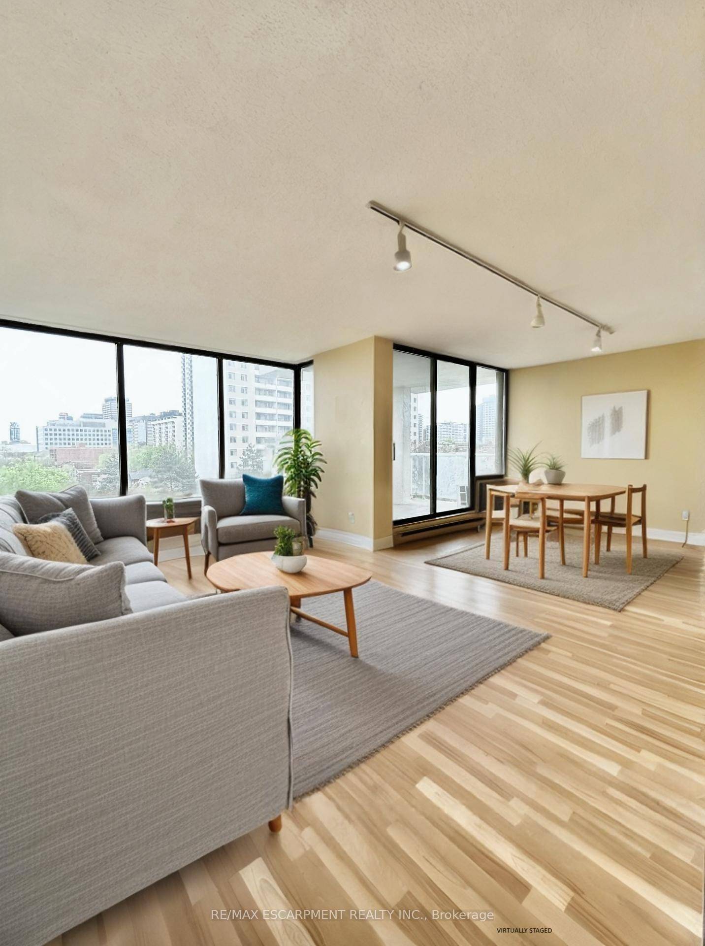 Discover elevated city living in this rare, nearly 1, 300 sq.