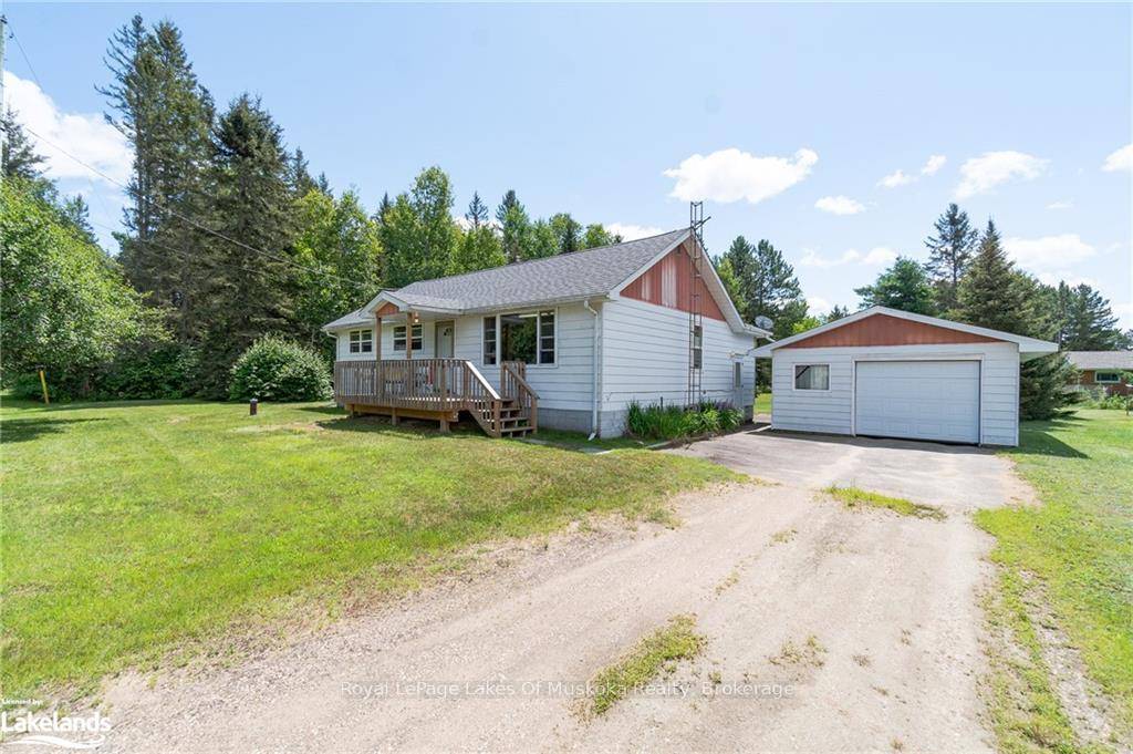 Located just outside the resort village of Sundridge, in the township of Strong, this well cared for raised bungalow, with additional vacant lot included, is walking distance to multiple beaches ...