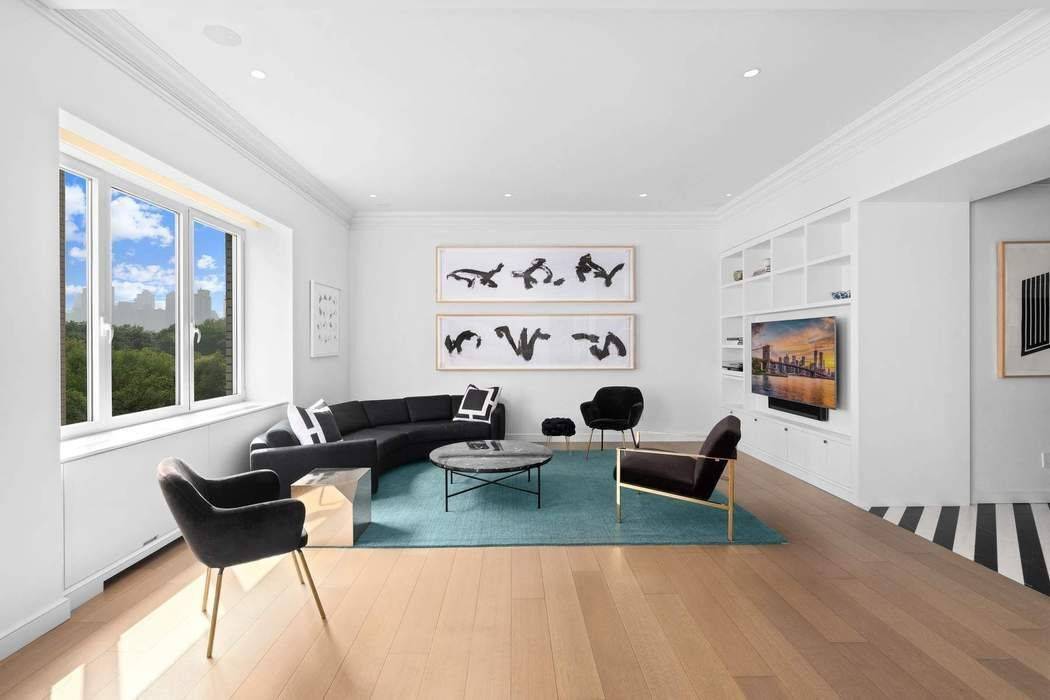 Perfectly located on 72nd Street and Fifth Avenue, this splendid residence offers the rare and fortunate combination of gracefully scaled pre war sensibility and a highly sophisticated contemporary aesthetic.