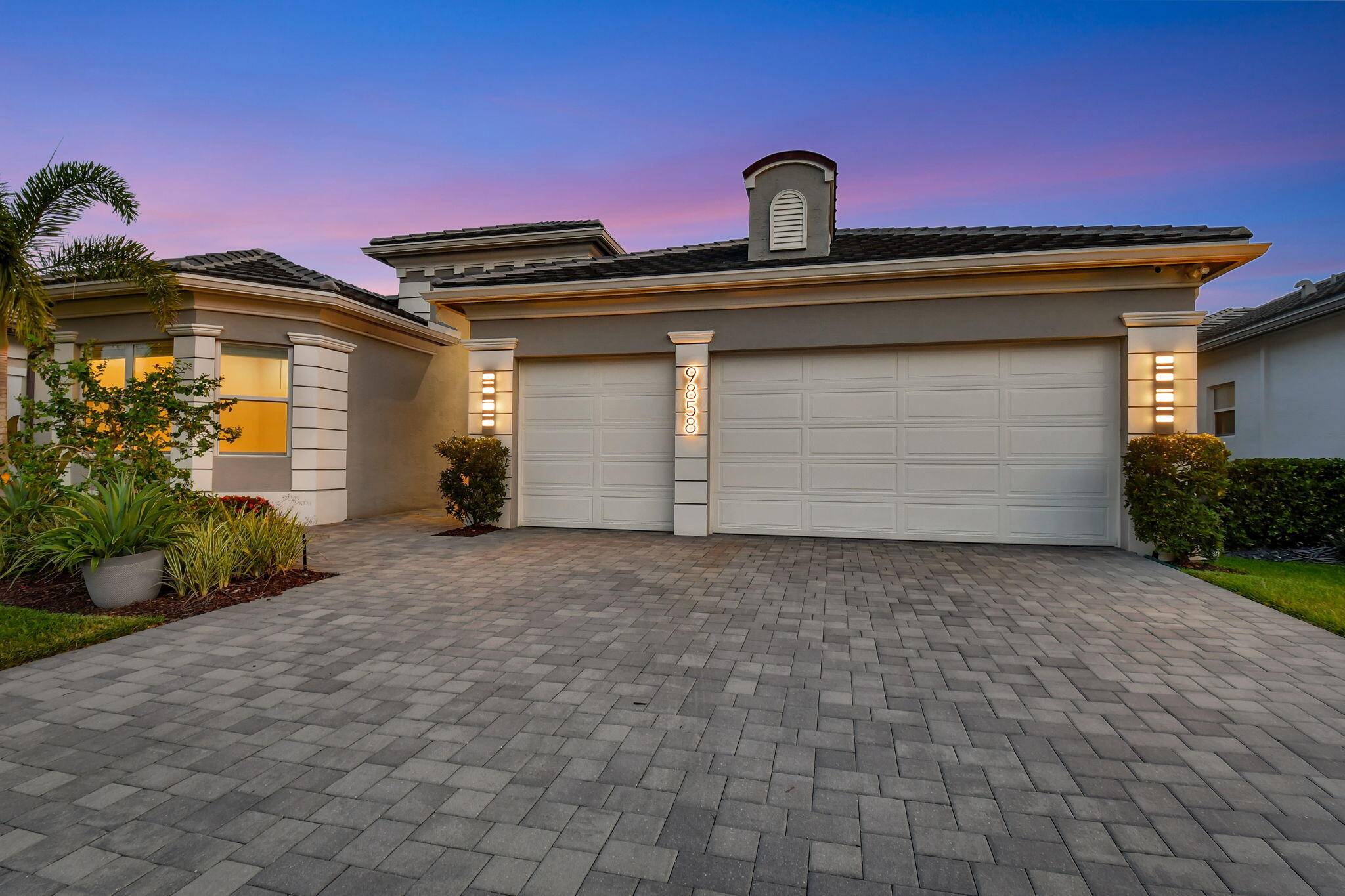 Step into this one of a kind Julia model home in the vibrant 55 community of Valencia Sound.