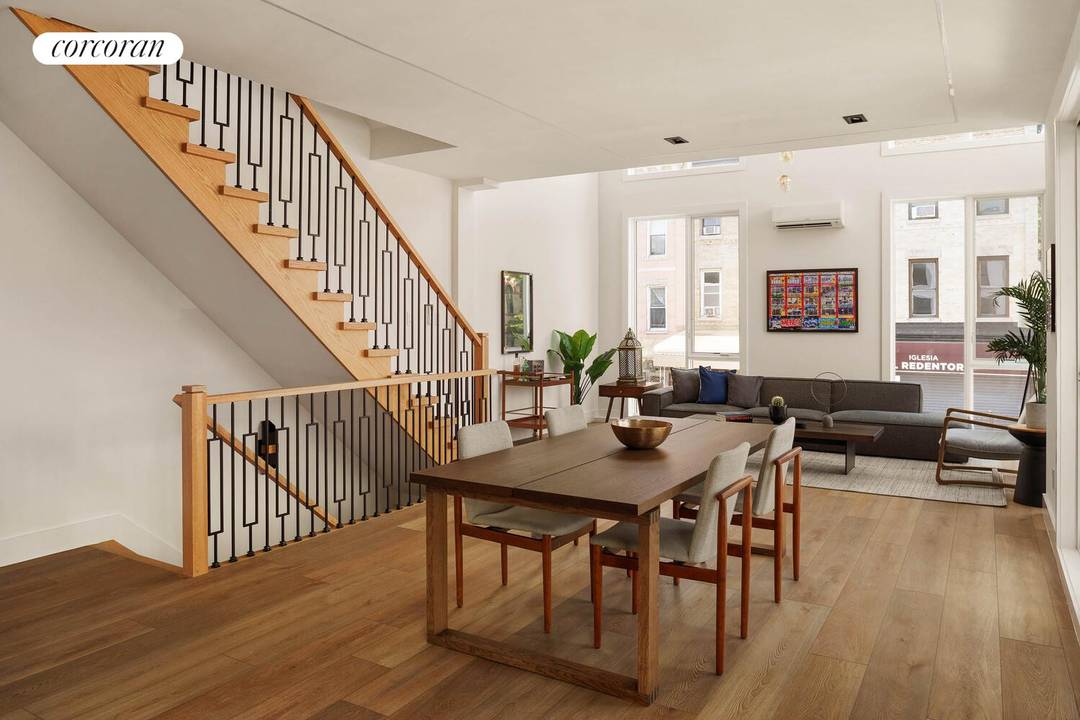 Luxury living reaches new heights with these two expansive single family townhouse condominiums, perfectly situated on the vibrant border of Bushwick and Ridgewood.