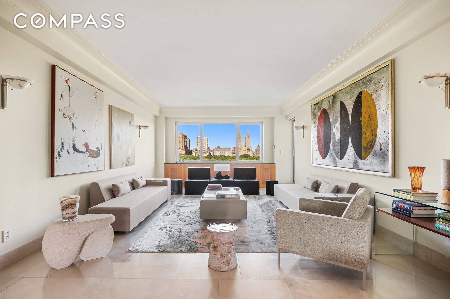 XXXMINT, superb renovation amp ; finishes, with spectacular views of Central Park, the iconic Manhattan skyline and along Fifth Avenue.
