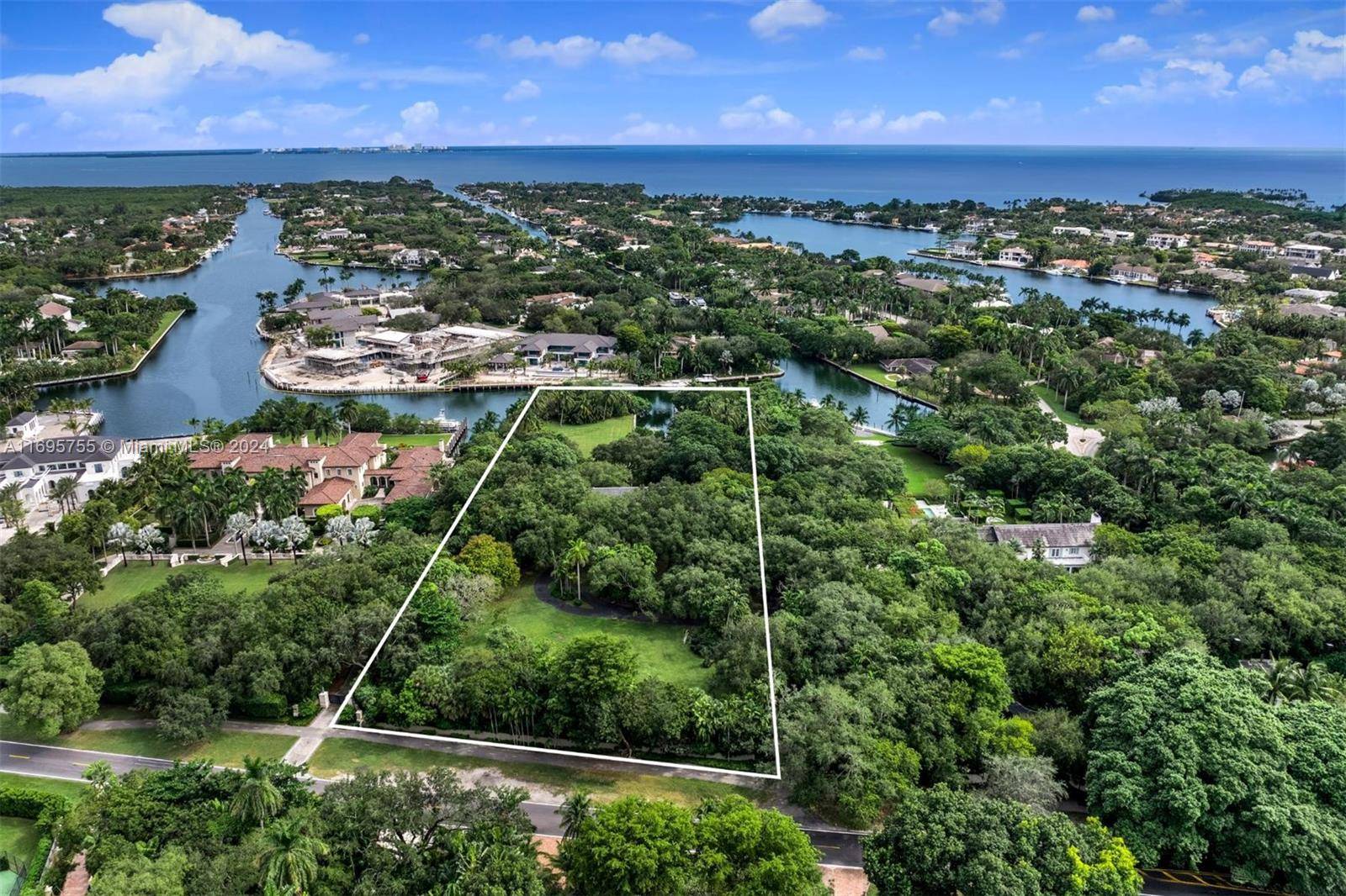 A rare chance to own the second largest parcel in Gables Estates, Coral Gables most prestigious community.