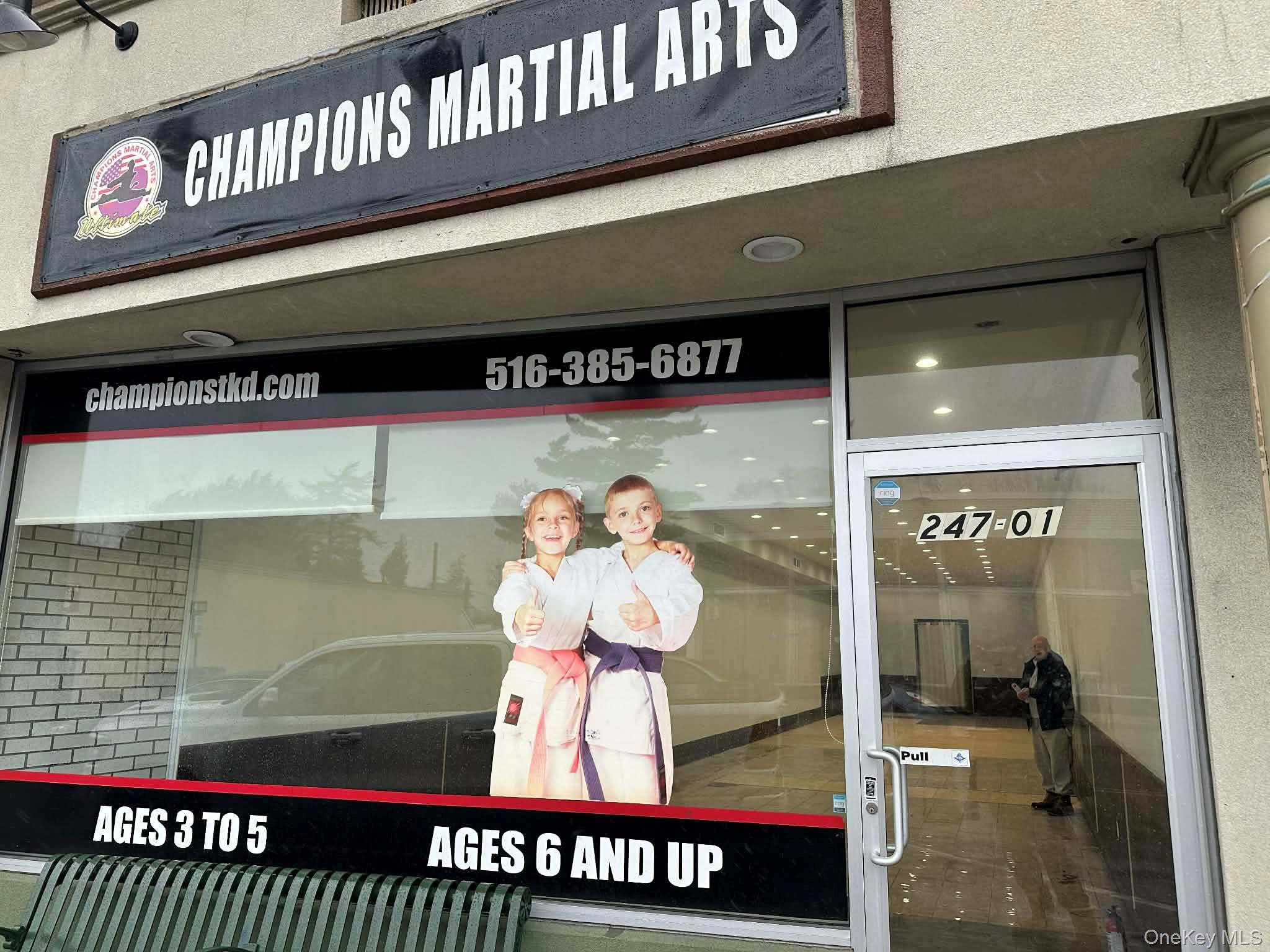 This commercial office space in the heart of downtown Westbury is suited for a retail business or office.