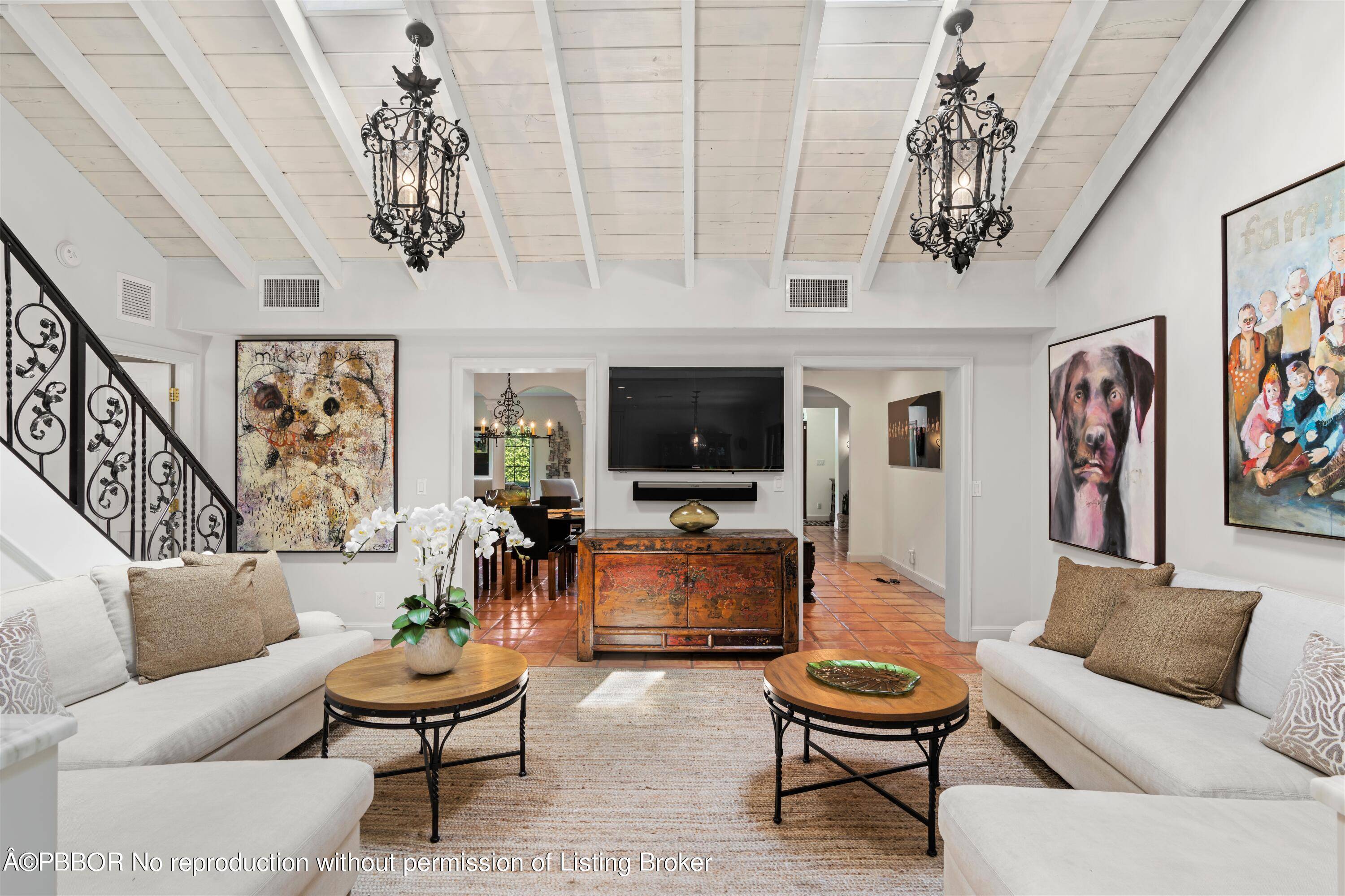 Beautiful designer decorated fully furnished 4 bed home with gorgeous pool, exquisite gardens fountain on oversized corner lot.