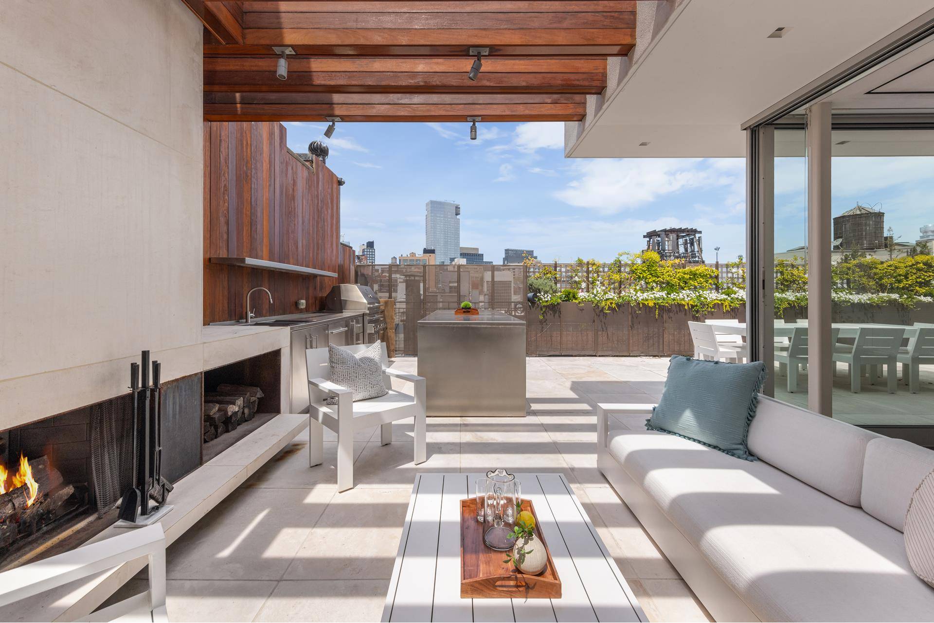 Extraordinary Soho duplex penthouse by Architect AD100 and renowned designer Tony Ingrao has been meticulously crafted creating a truly exquisite living experience.