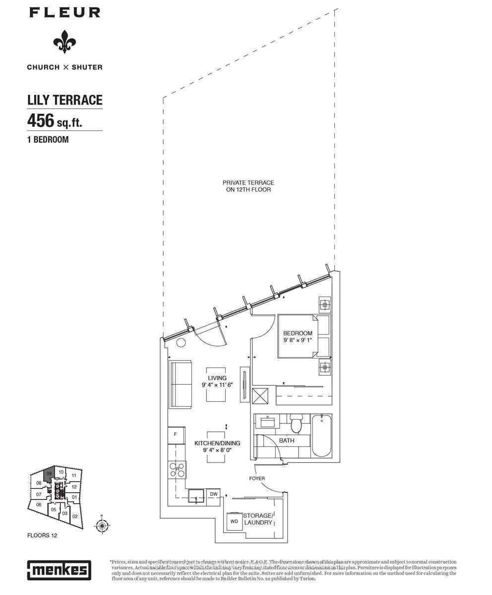 One month rent free Luxury 1 Bedroom Unit In The Heart Of Toronto With A Massive Private Balcony.