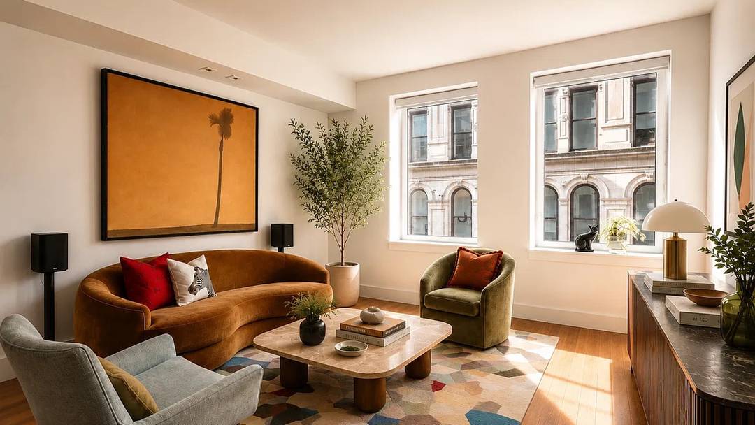 Introducing Residence 5D at The Leonard an exceptionally rare opportunity to own a sprawling Tribeca residence offering true 3 bedroom functionality below the 3M price point.