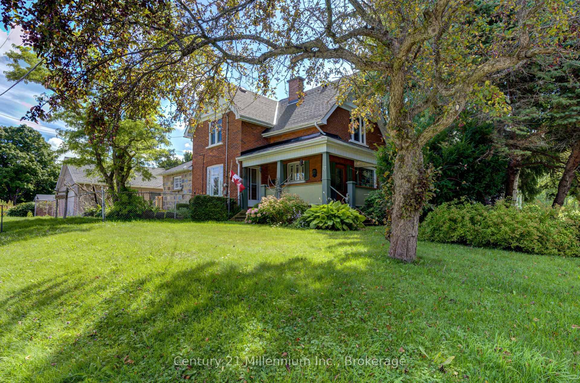 ONE OF A KIND ! Century type brick home on a corner lot within walking distance of Meaford hospital.