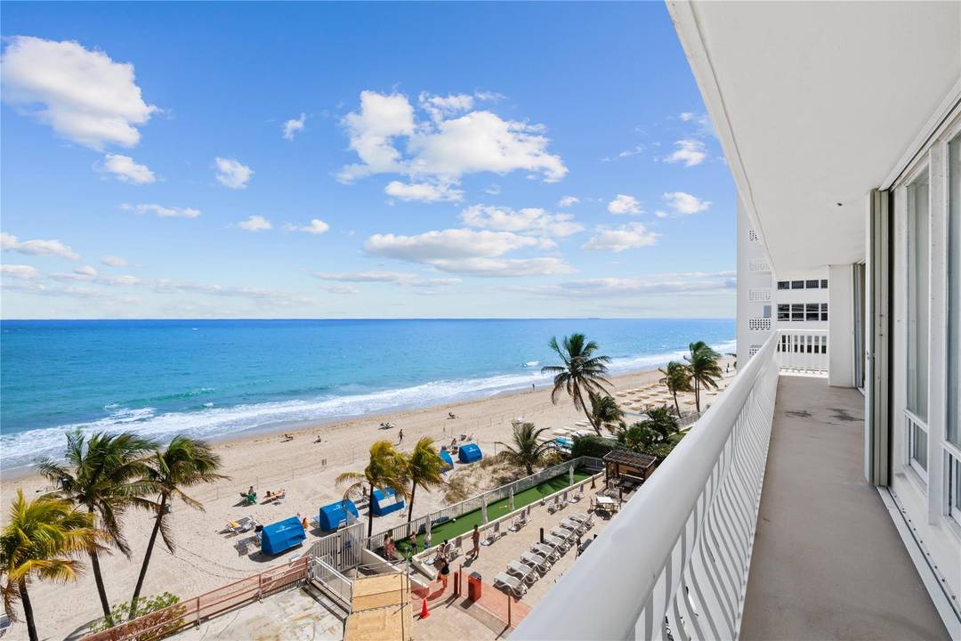 Spacious 2, 345 sq ft SE corner residence with breathtaking direct ocean views.
