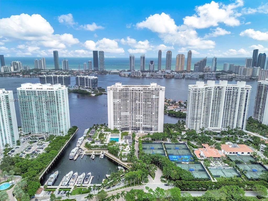 Experience resort style living in this renovated 3 bed, 3 bath den residence on the 27th floor of the iconic Williams Island 7000 Tower in Aventura.
