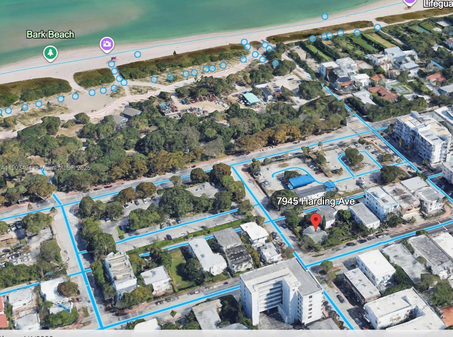 Situated between Surfside and North Beach, this rare single family home sits on a 5, 500 sq ft lot and offers exceptional development potential.