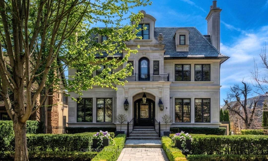 A rare Forest Hill offering, this custom residence showcases over 8, 000 square feet of beautifully finished living space across five levels, all serviced by an elevator.