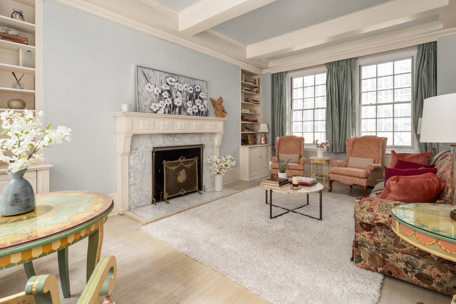Located on the coveted West 67th Street landmarked Central Park block, this expansive, bright and quiet prewar one bedroom one bathroom home resides in the Musician's Building, a 1917 full ...