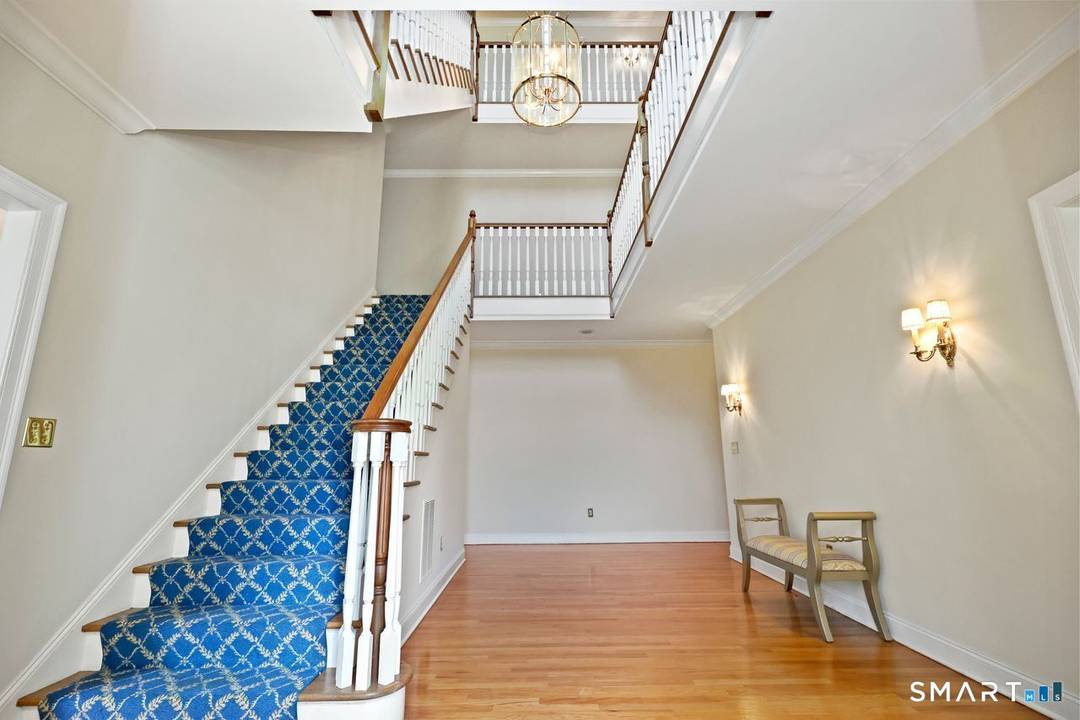 Set at the end of a quiet cul de sac in Easton, this stately Federal style colonial offers a rare combination of timeless architecture, privacy, and pretty views across the ...