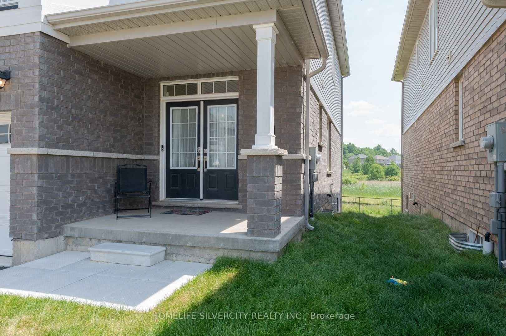 Backyard Overlooking Ravine And Front Yard With View Of Park.