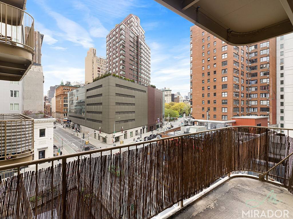 Fantastic new fully renovated 2 bedroom apartment with massive private balcony overlooking Union Square.